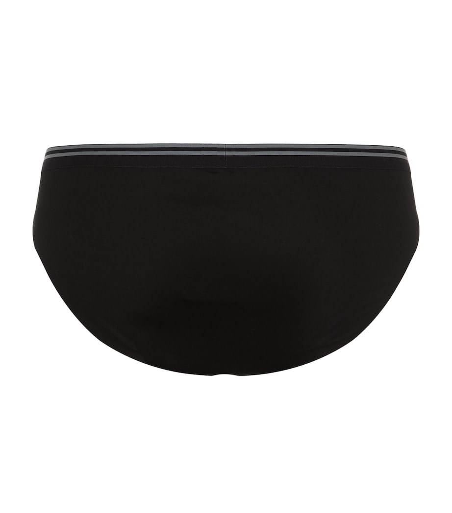 172 Pure Comfort Hipster Briefs BLACK Image 3