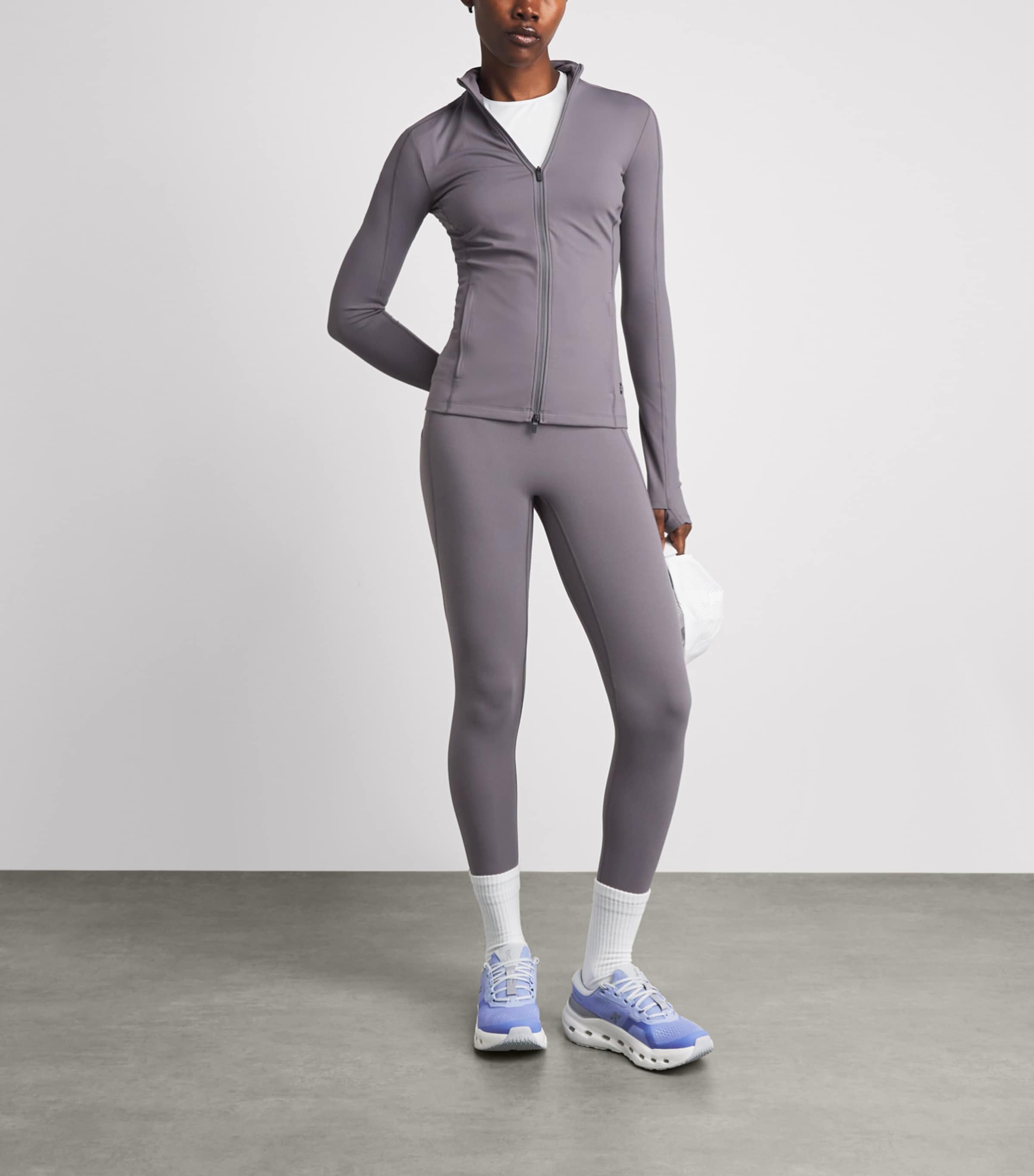 On Womens Studio 7/8 Leggings Ember Image 2