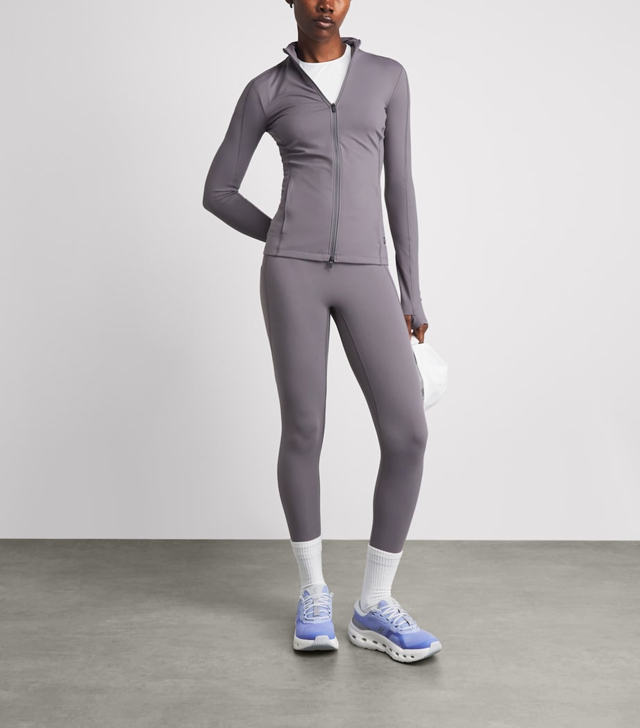 On Womens Studio 7/8 Leggings Ember Image 2