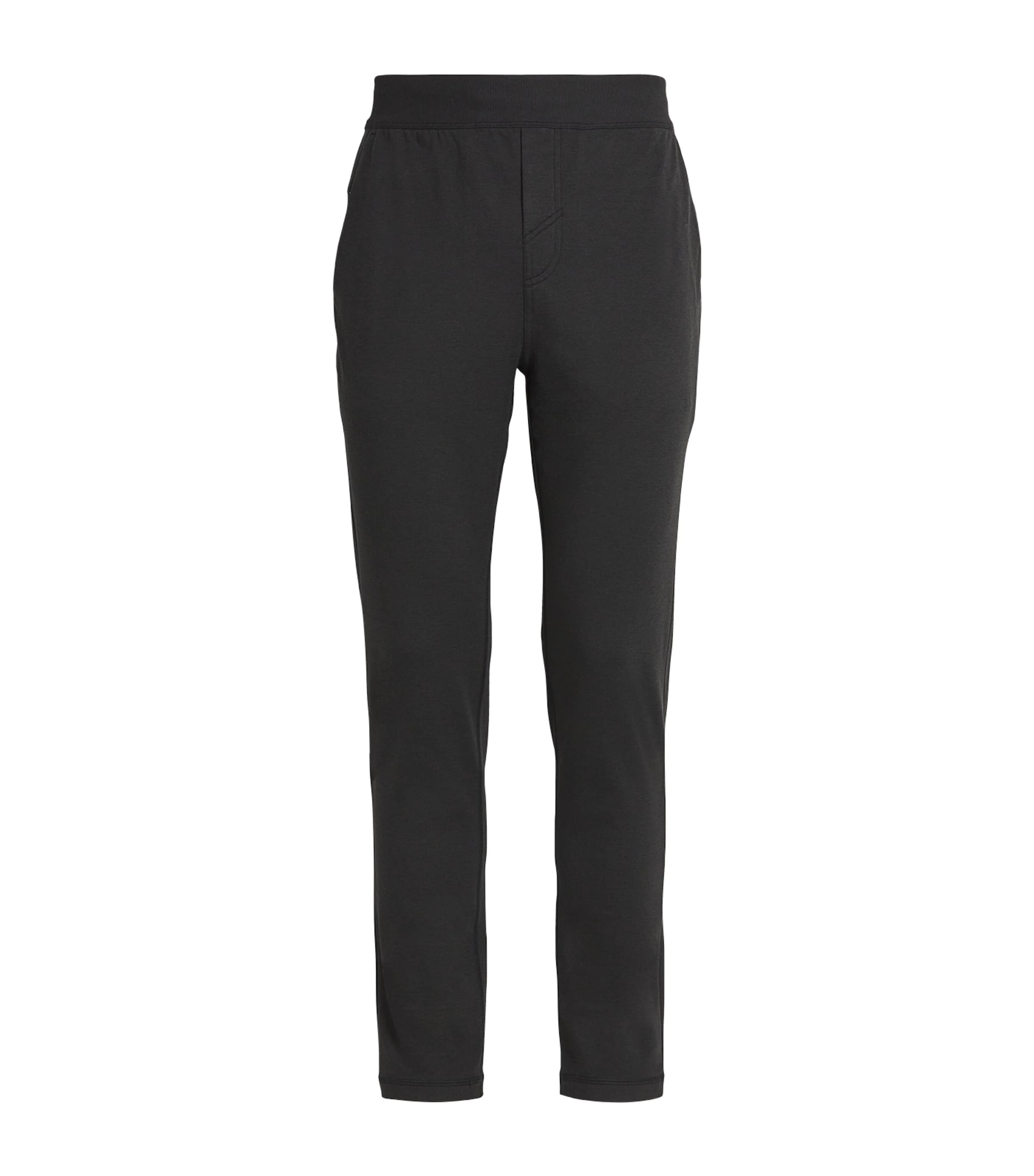 VUORI Mens Coronado Sweatpants Black Heather Hbk Image 1