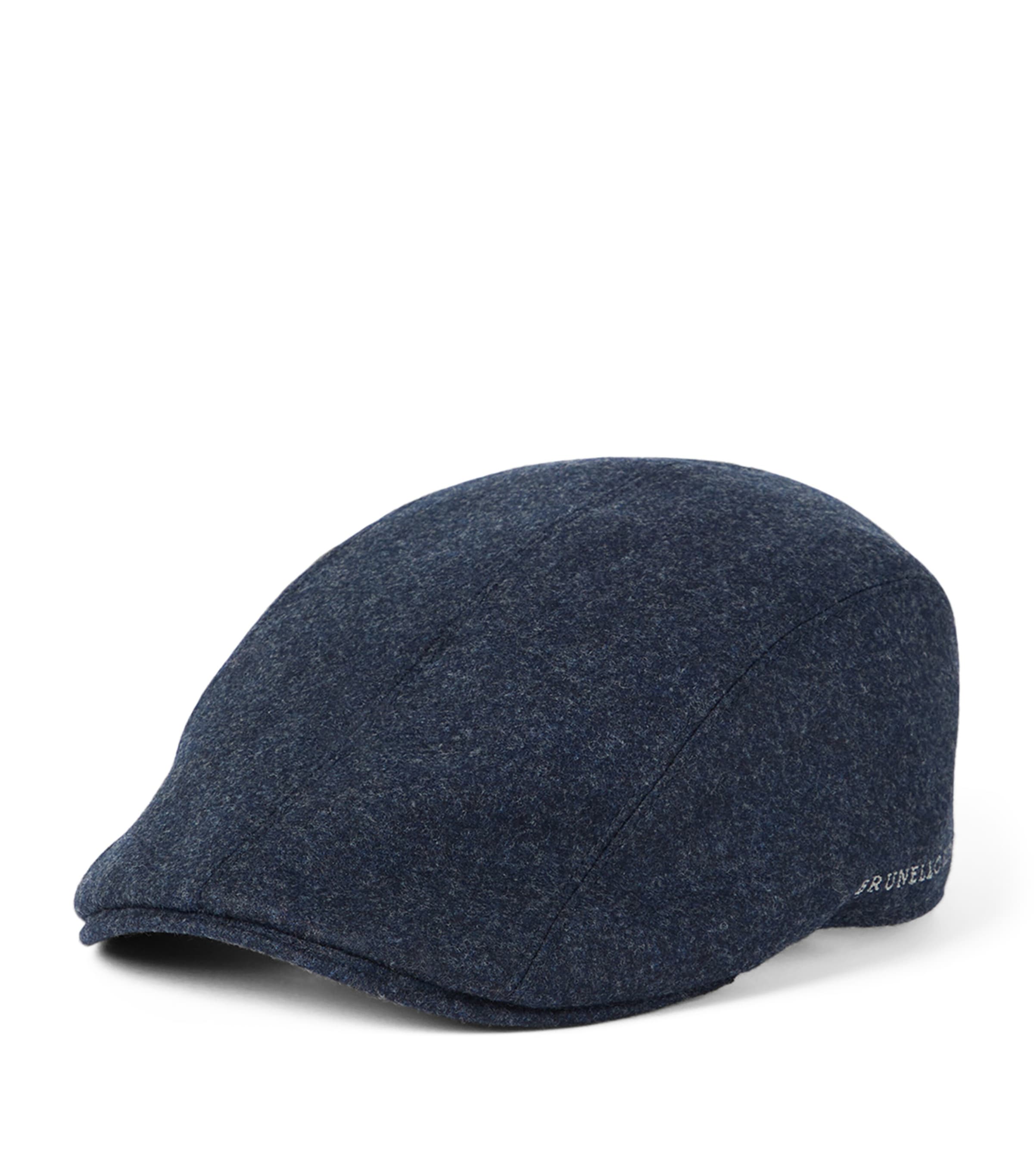 Brunello Cucinelli Wool Flat Cap Image 1