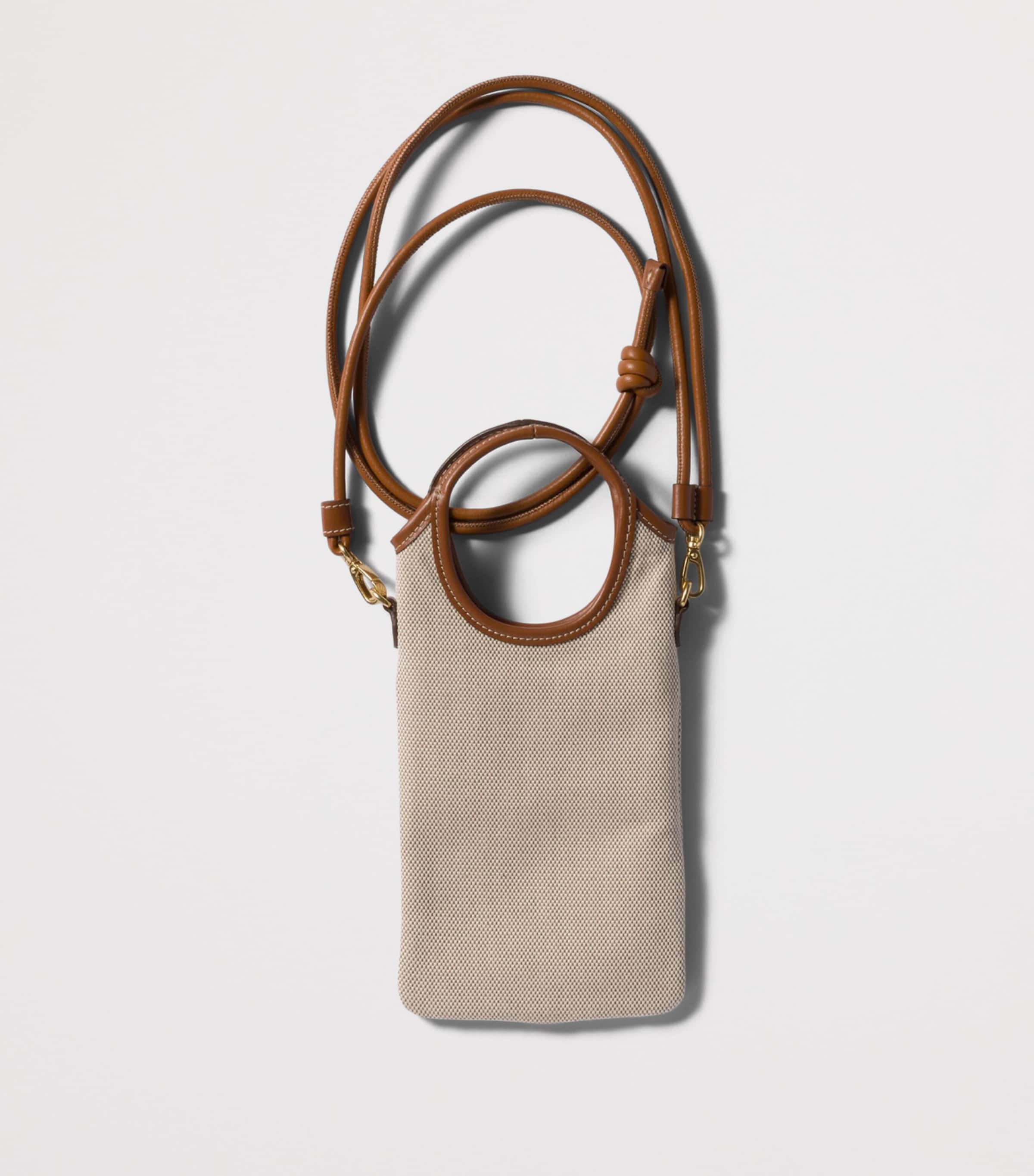 Miu Miu Canvas Logo Phone Case Image 2