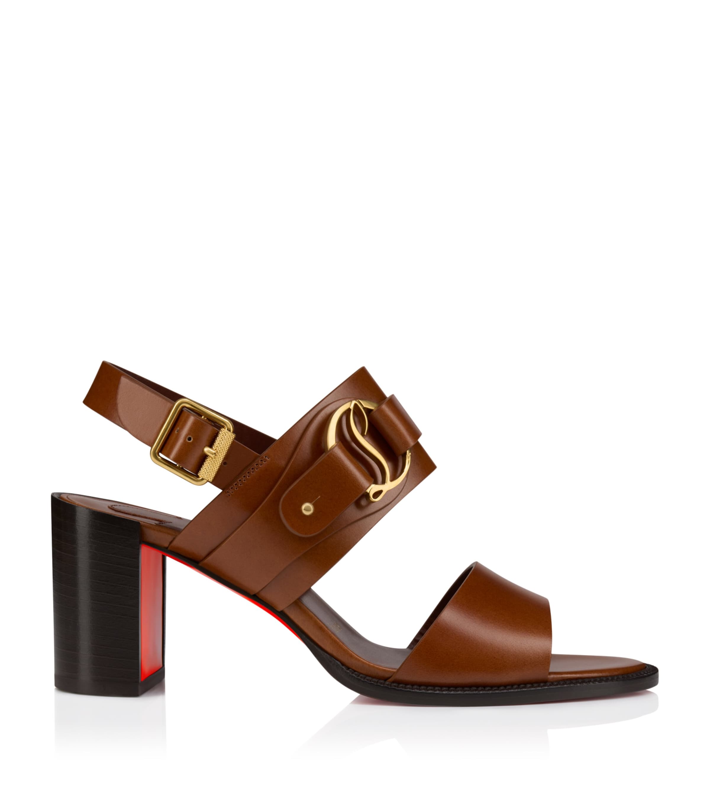 Christian Louboutin Her In Roma Leather Sandals 70 Image 1