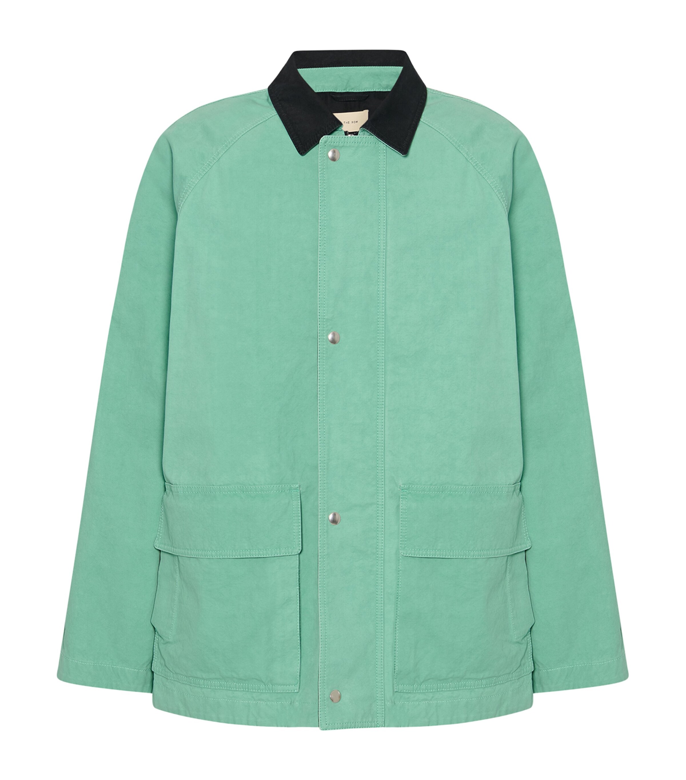 The Row Mens Diano Cotton Work Jacket Lagoon Image 1