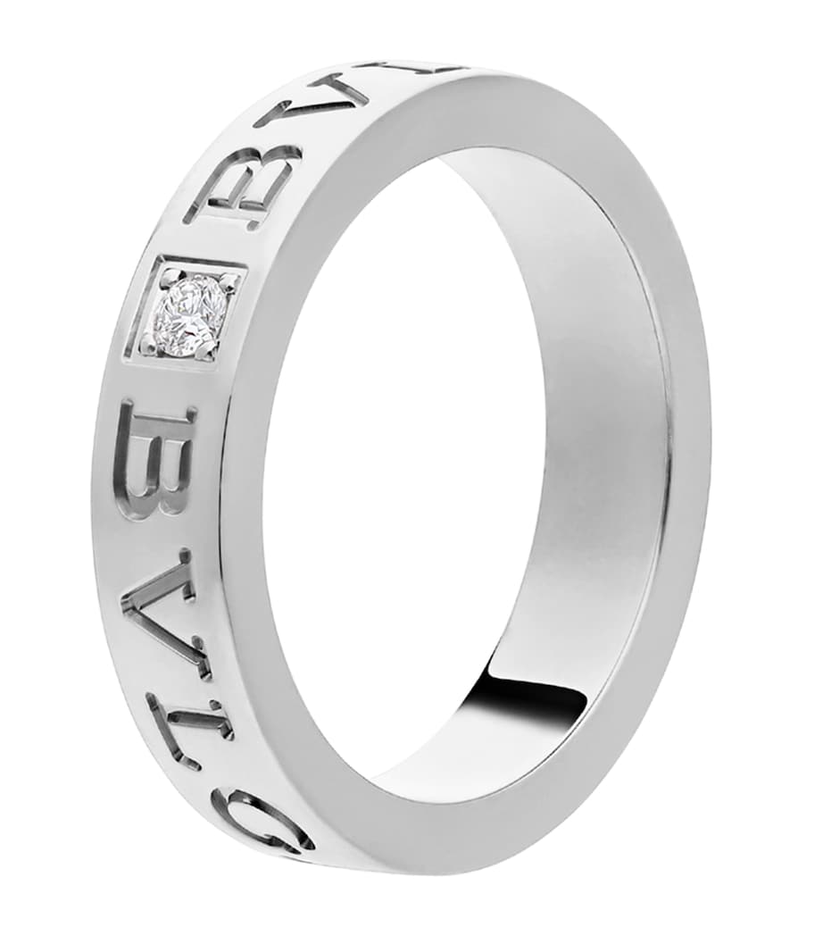 White Gold and Diamond B.zero1 Ring WHITE GOLD Image 1