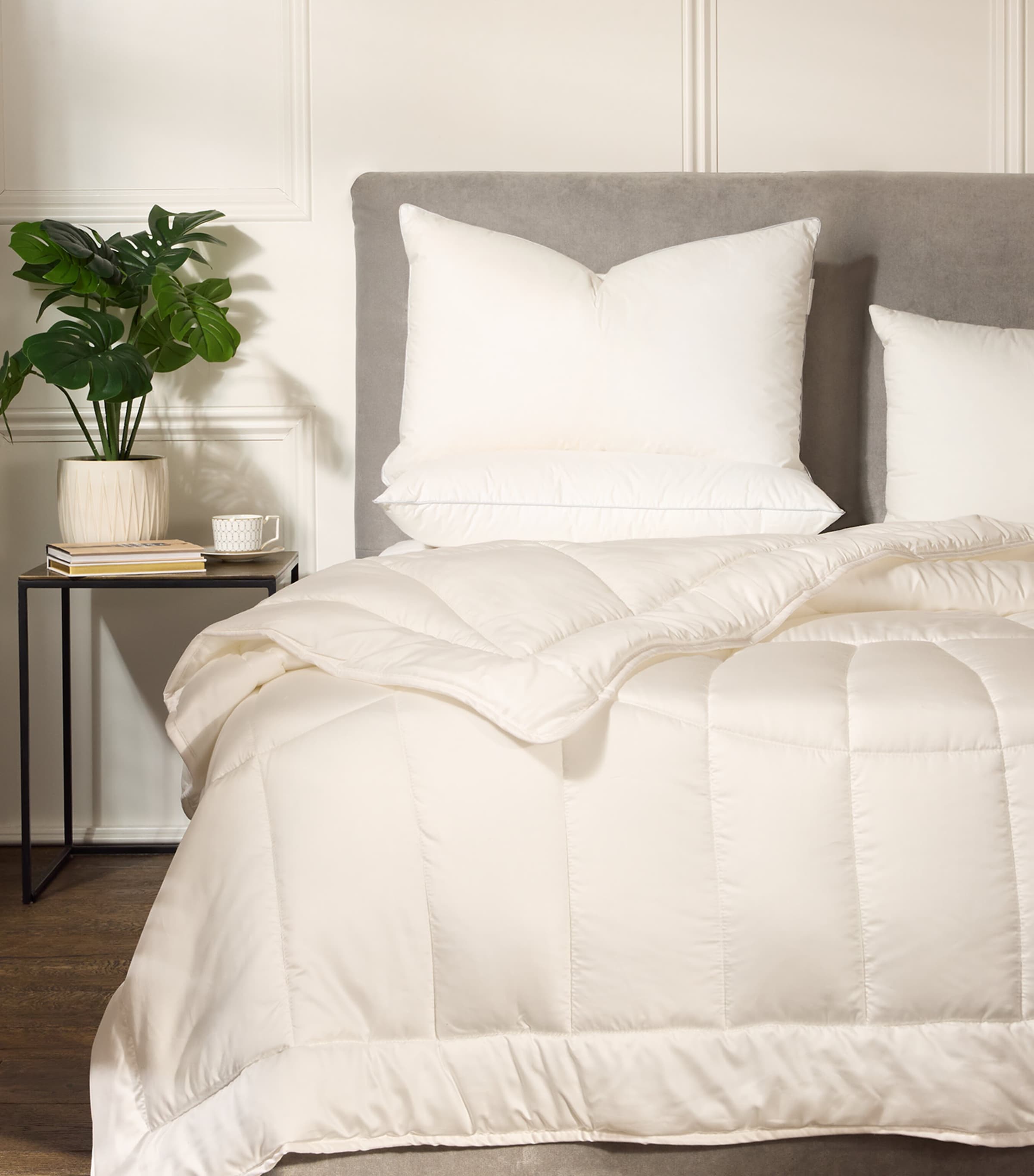 Soft Matterhorn Goose Down King Pillow (50cm x 90cm) WHITE Image 4