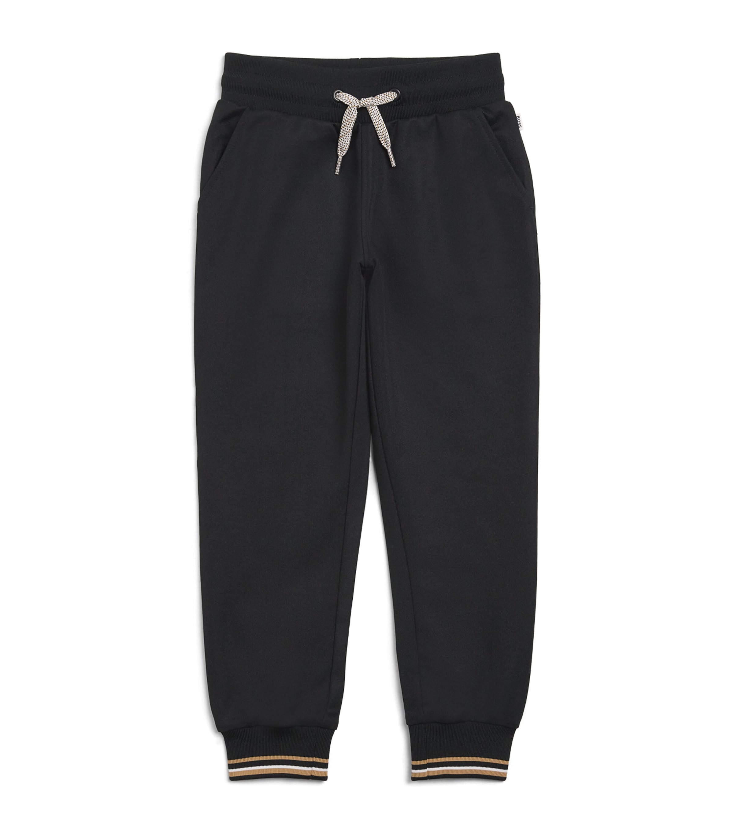 Bosswear Cotton-blend Signature Stripe Sweatpants In Black