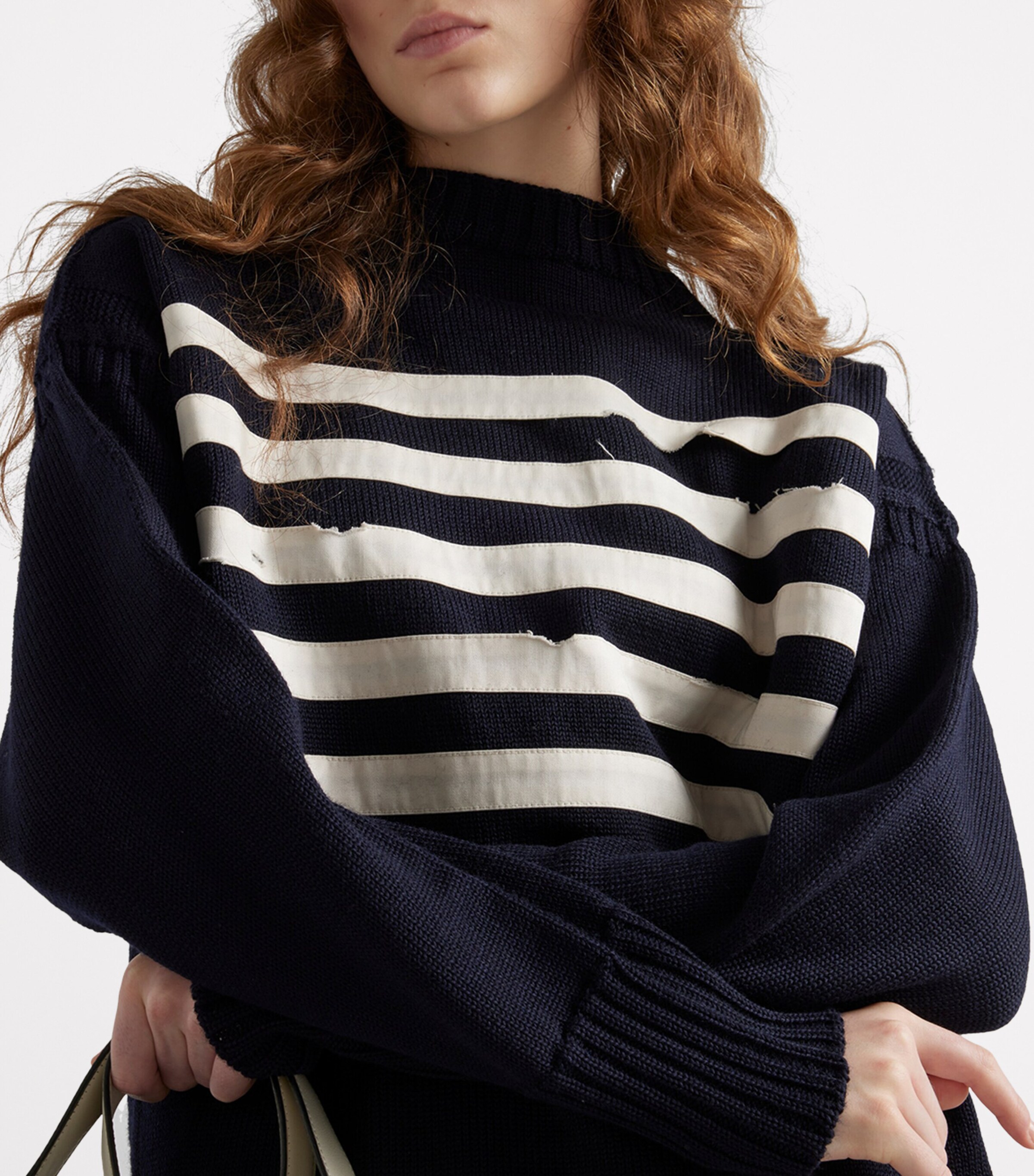 Wool Oversized Sweater F022X Image 3