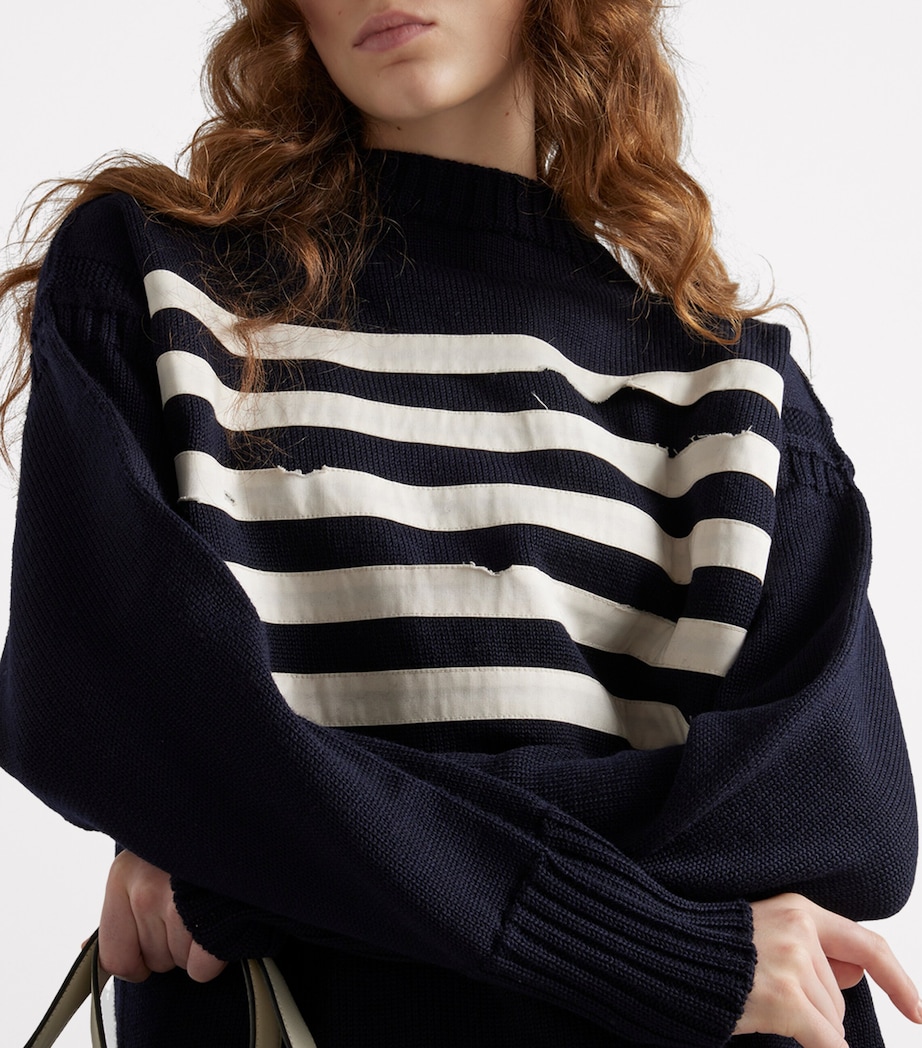 Wool Oversized Sweater F022X Image 3