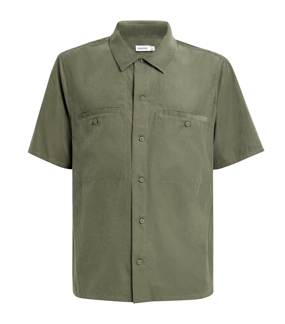 Twin-Pocket Short-Sleeve Shirt SYCAMORE Image 1
