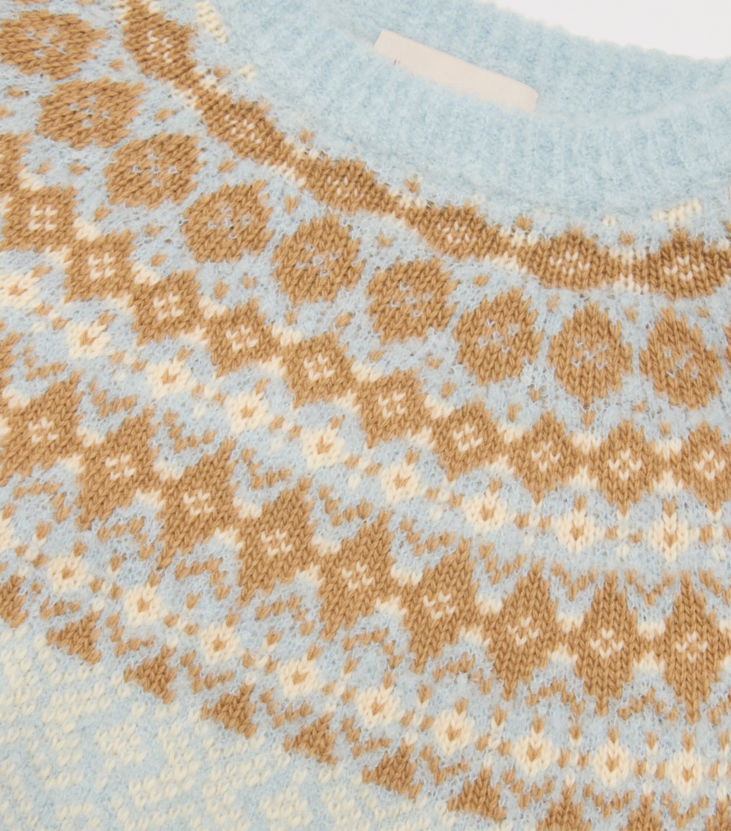 Virgin Wool-Blend Jacquard Sweater (8-10 Years) 702 Image 3