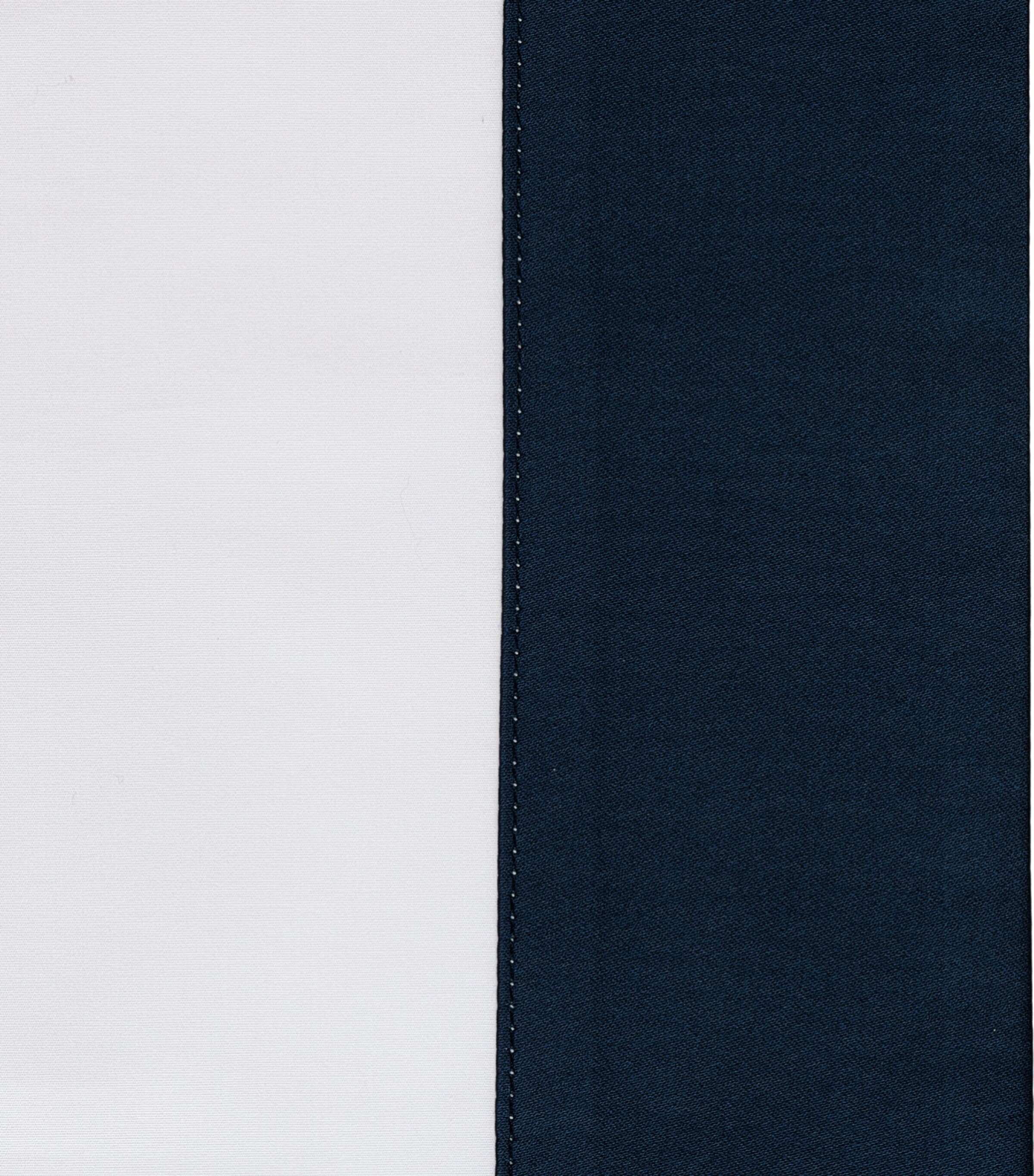 Celso De Lemos Egyptian Cotton Hella Pillowcase (50cm x 75cm) Navy Image 2