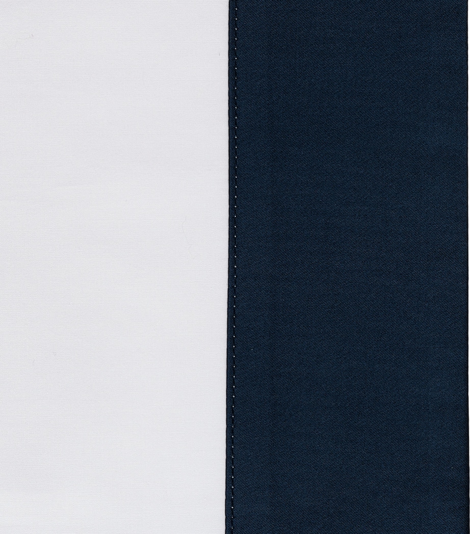 Celso De Lemos Egyptian Cotton Hella Pillowcase (50cm x 75cm) Navy Image 2