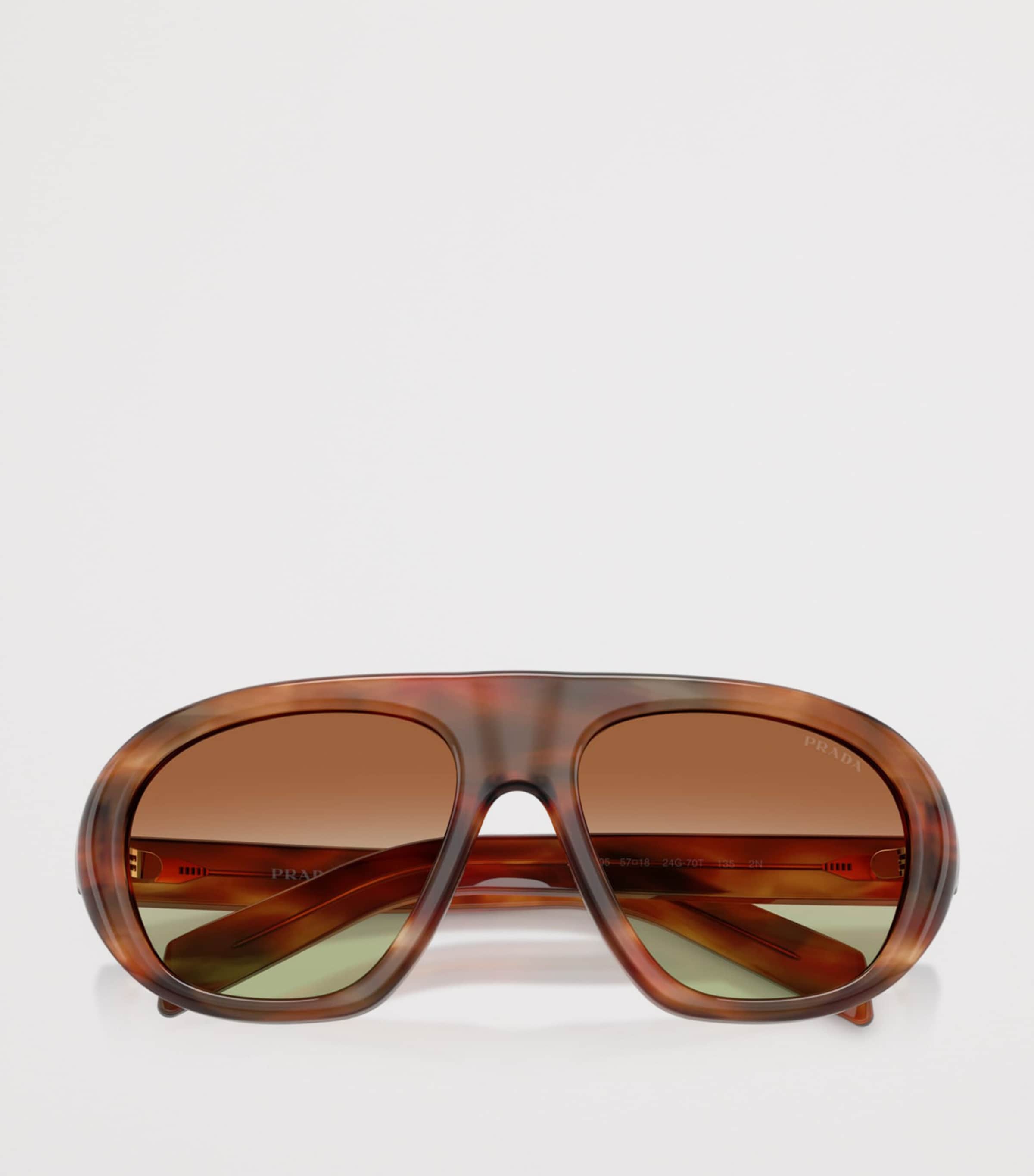 Acetate PR C05S Irregular Sunglasses 24G70T Image 5