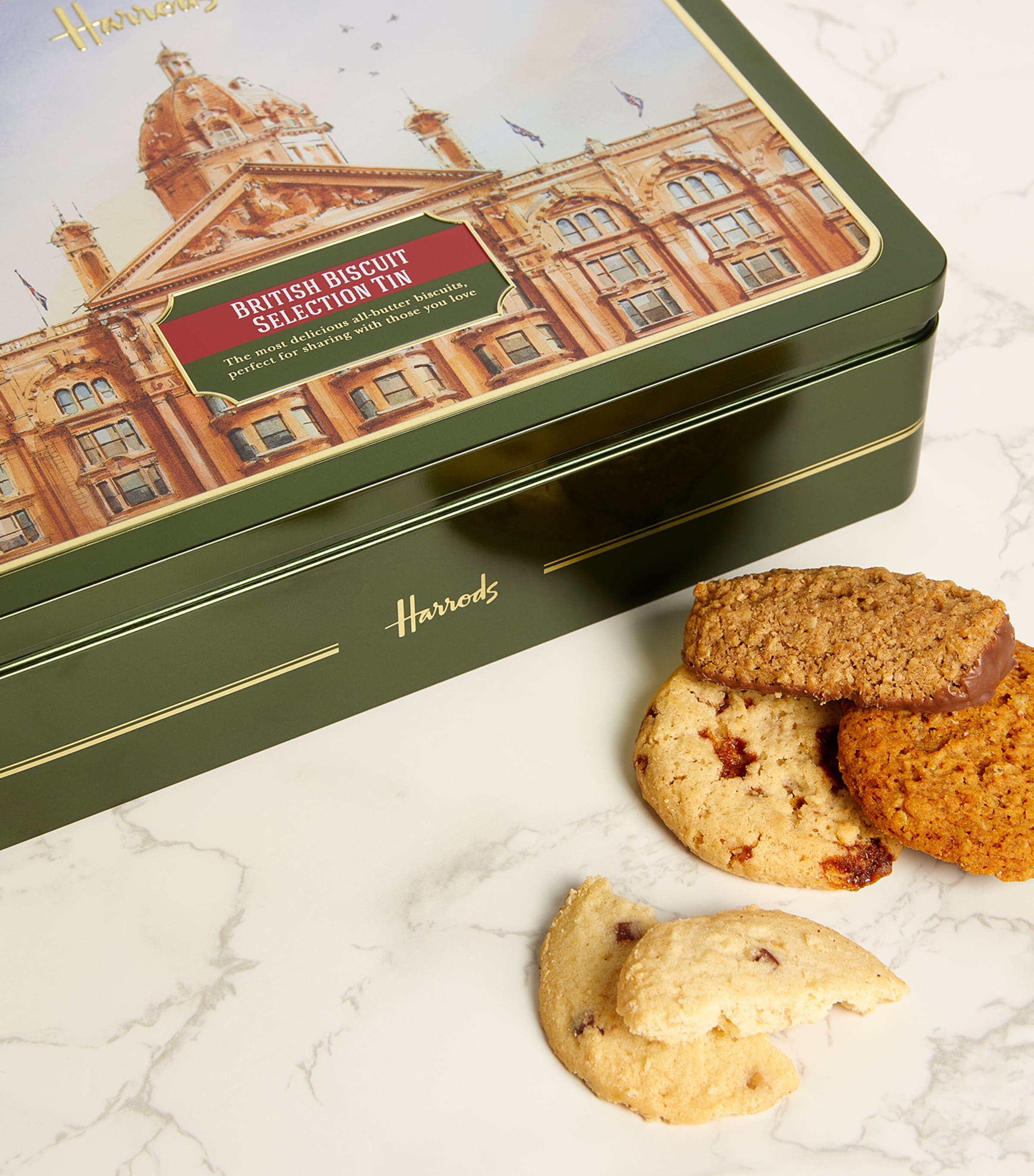 British Biscuit Selection Tin (550g) NO COLOUR Image 2