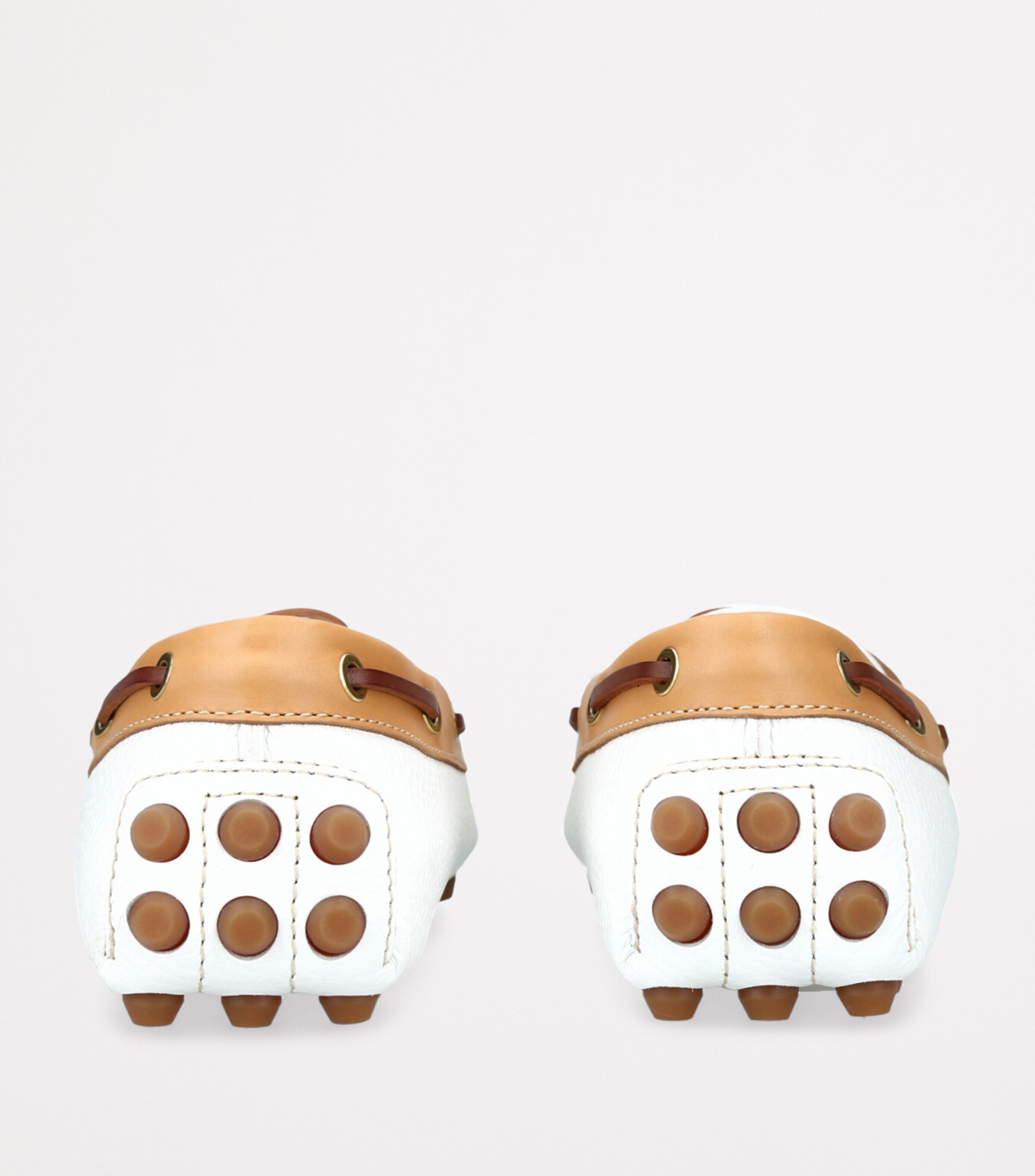 Suede Gommino Macro Loafers WHITE/OTH Image 2