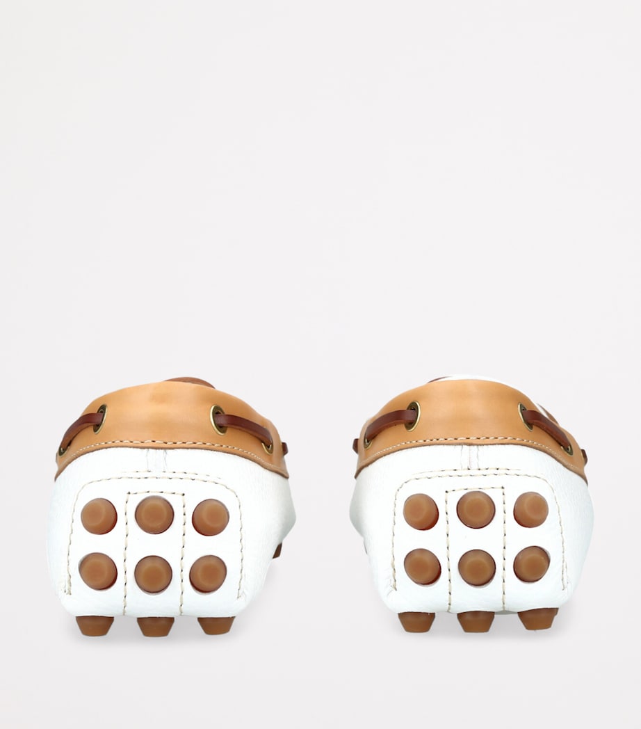 Suede Gommino Macro Loafers WHITE/OTH Image 2