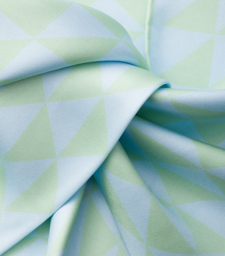 Prada Womens Silk Twill Halterneck Top Image 3