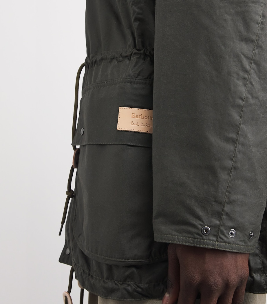 x Paul Smith Durham Waxed Jacket ARCHIVE OLIVEOL51 Image 3