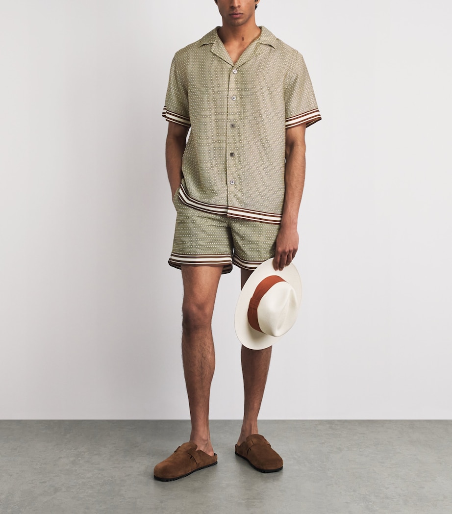 Printed Lucena Swimshorts LIGHT BROWN-21 Image 2