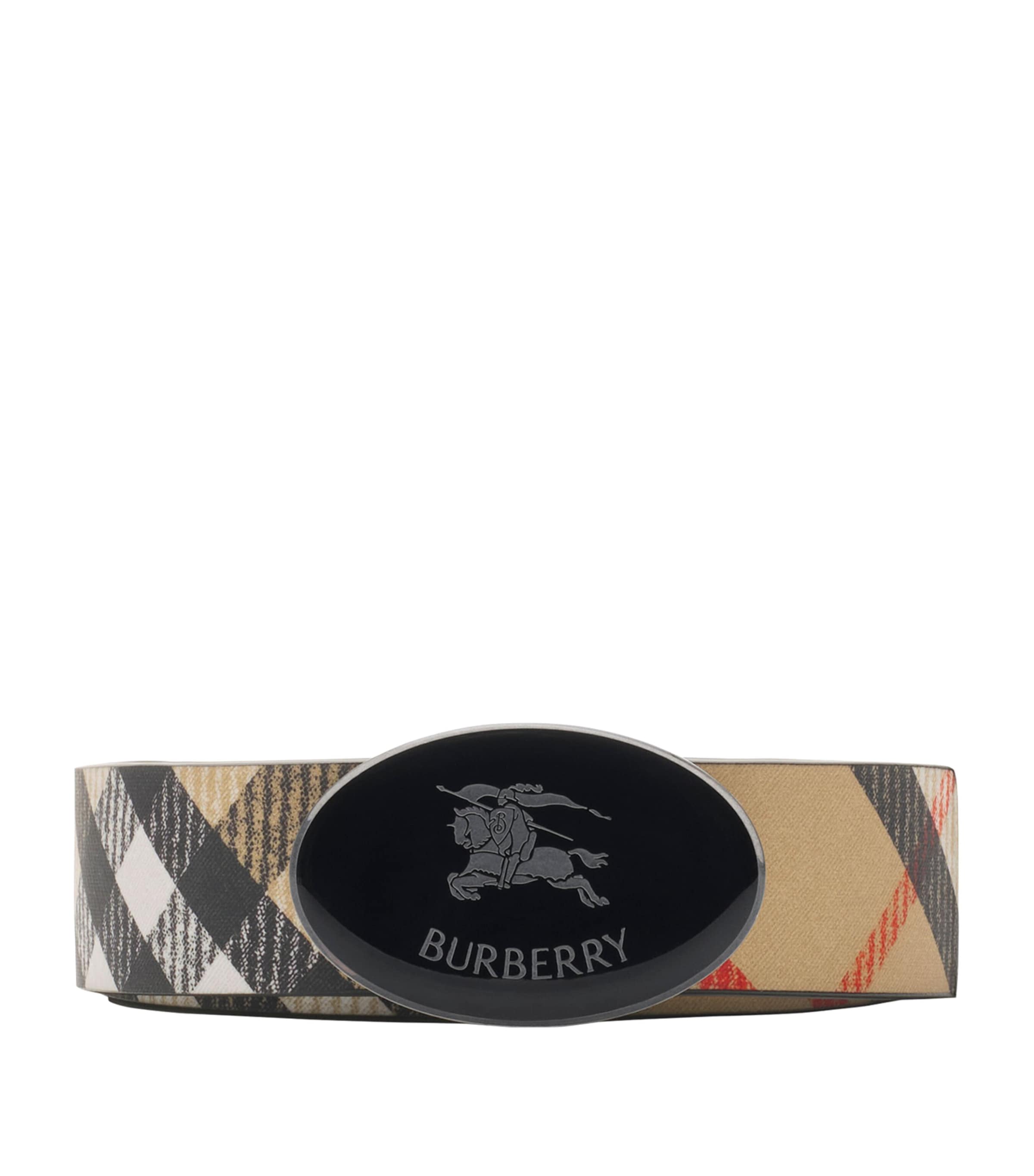 Reversible Oval EKD Stamp Belt​ SAND/BLACK Image 1