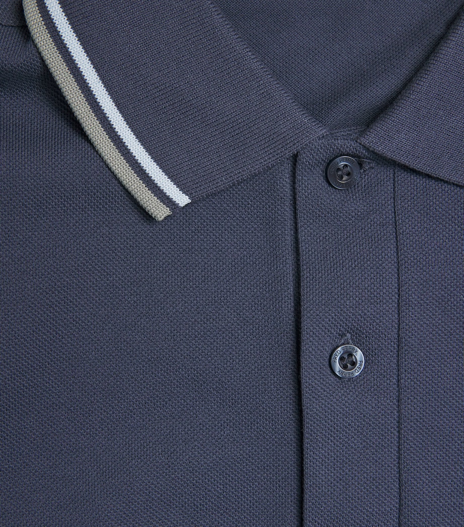 Twin Tipped Polo Shirt Z47-DRKAIRF/LIC/BAYL Image 5