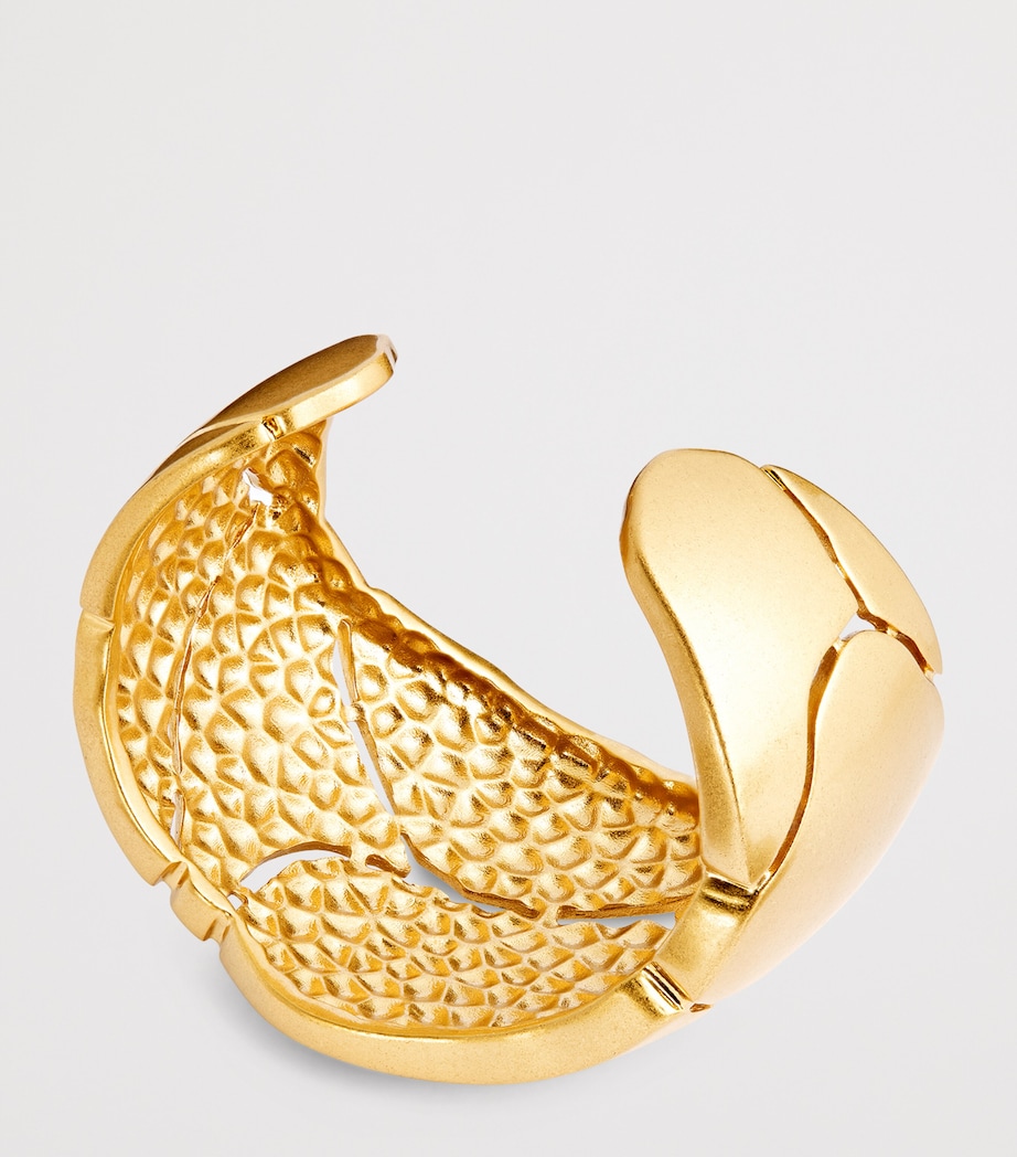 Cracked Byron Bangle GLD/GOLD Image 4