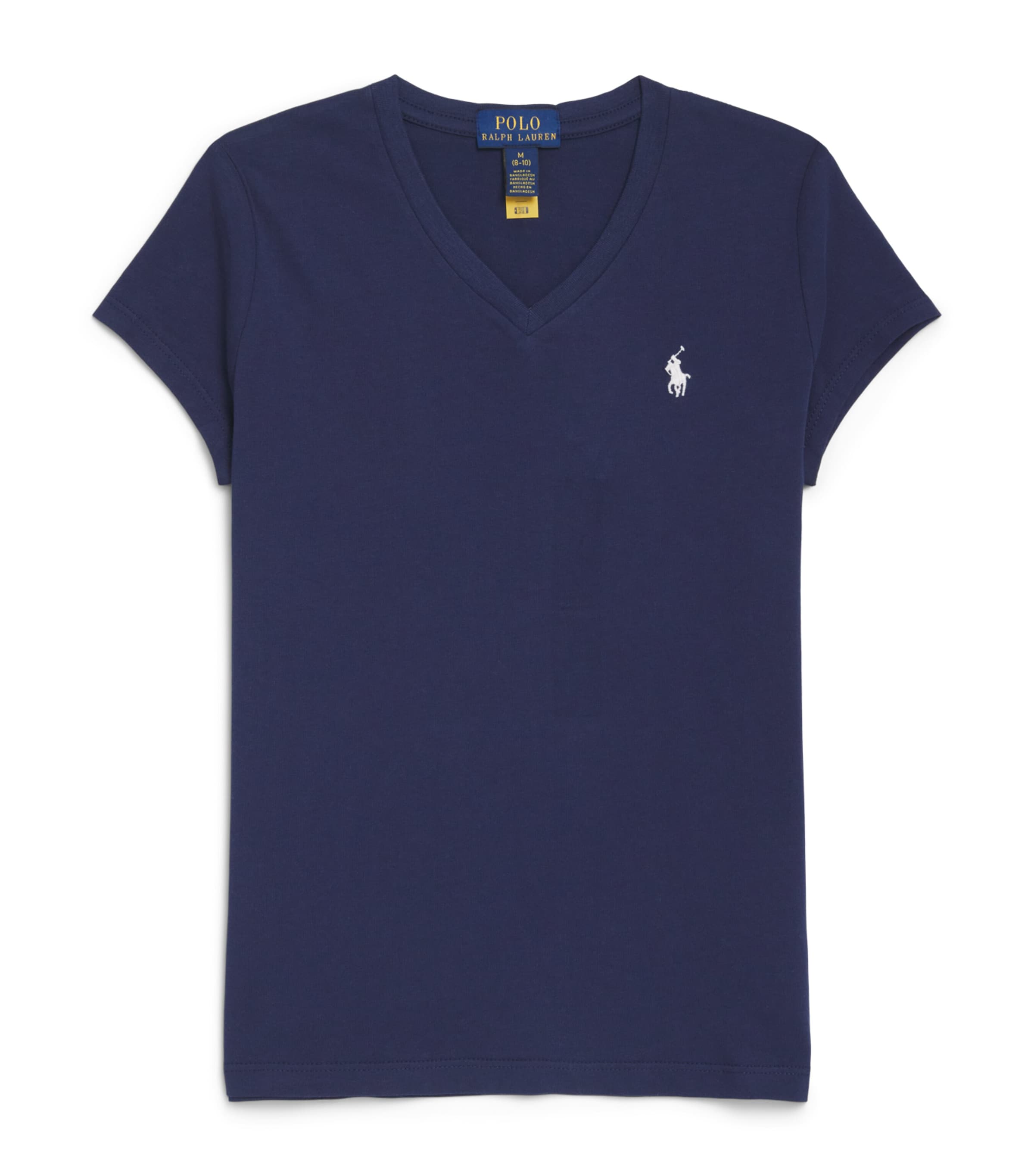 Ralph Lauren Kids Cotton Polo Pony T-Shirt (6-14 Years) Newport Navy Image 1