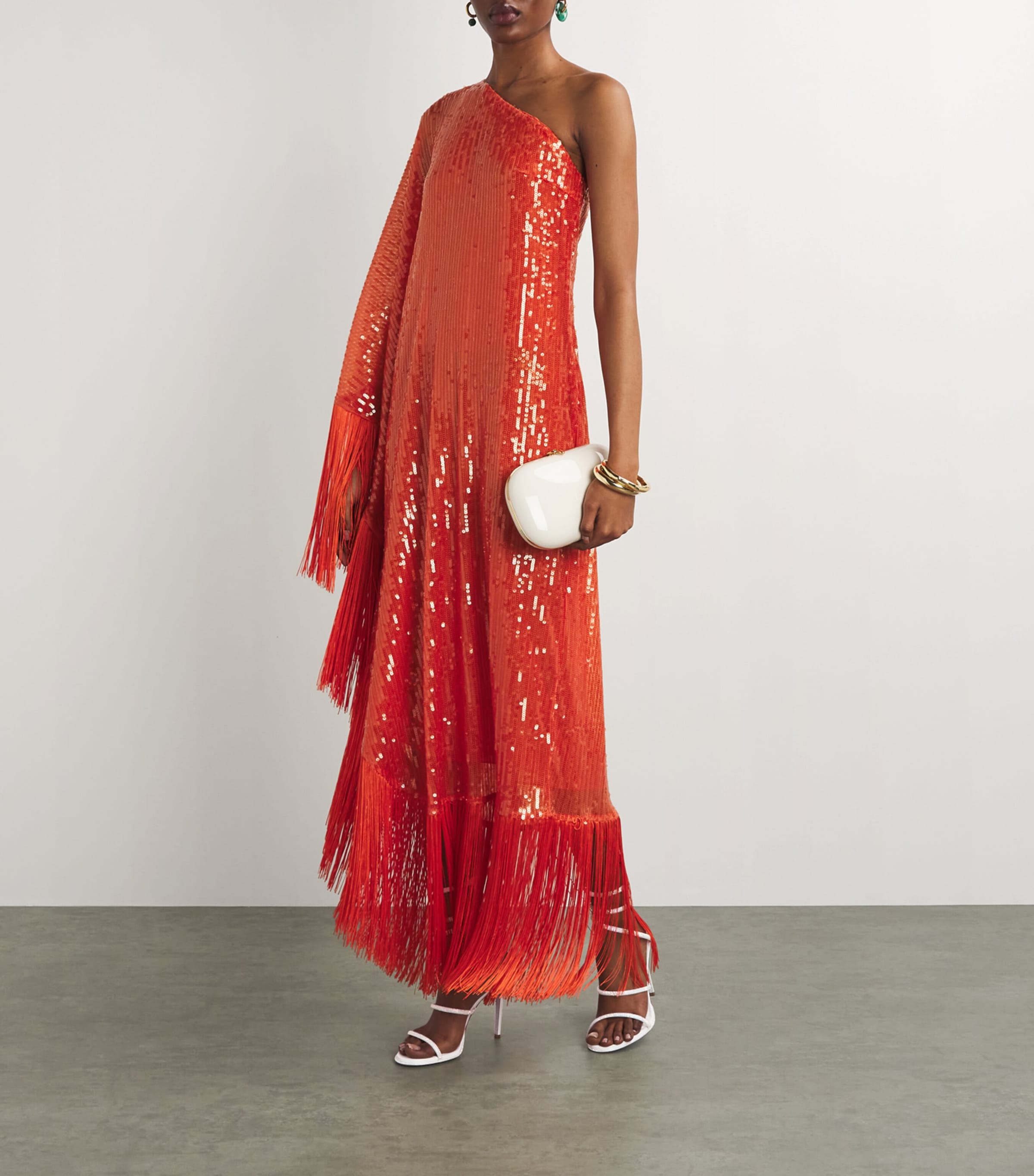 Embellished Cleo Sandals 105 WHITE Image 6