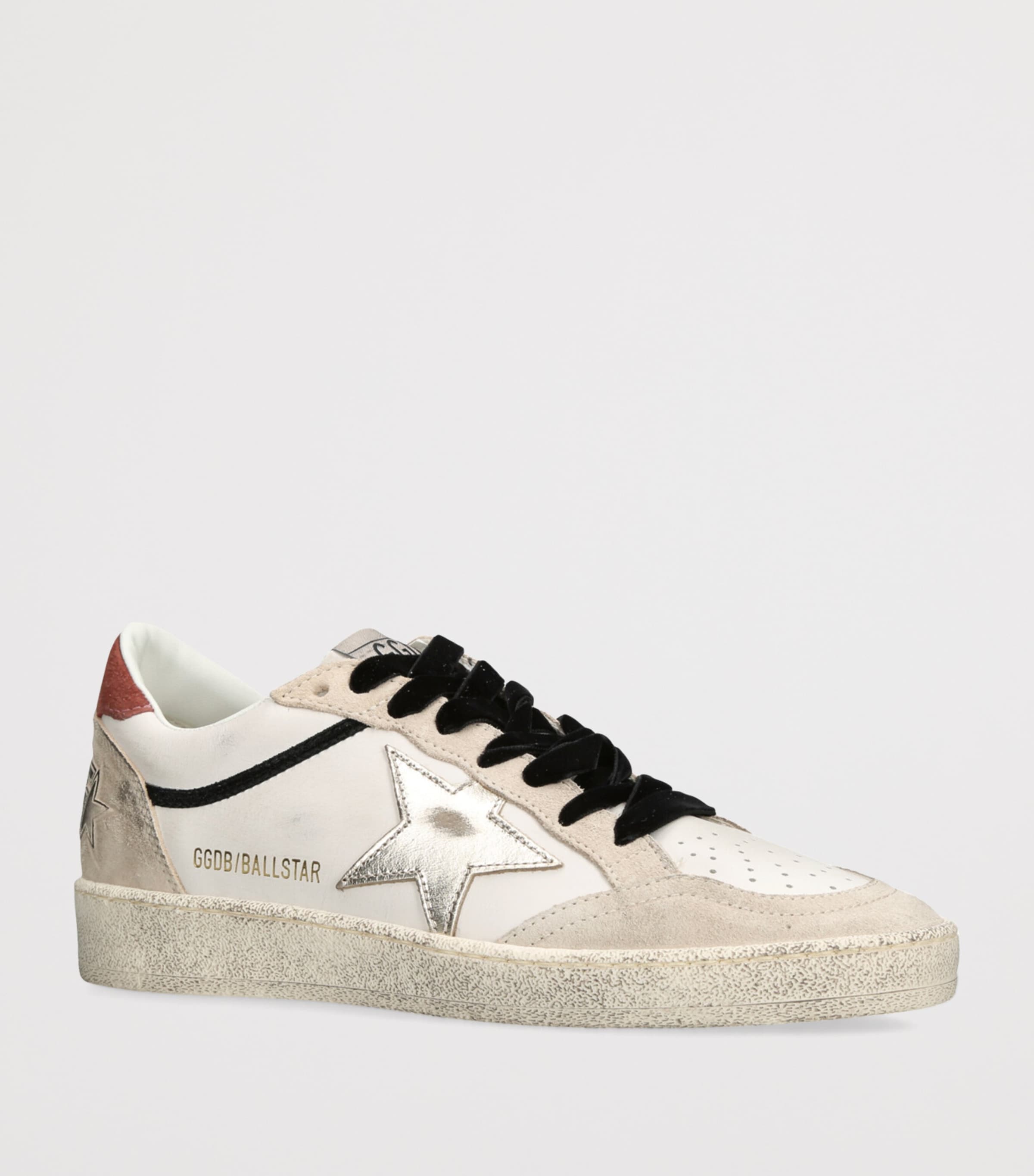 Leather Ball Star Sneakers WHITE/COMB Image 3