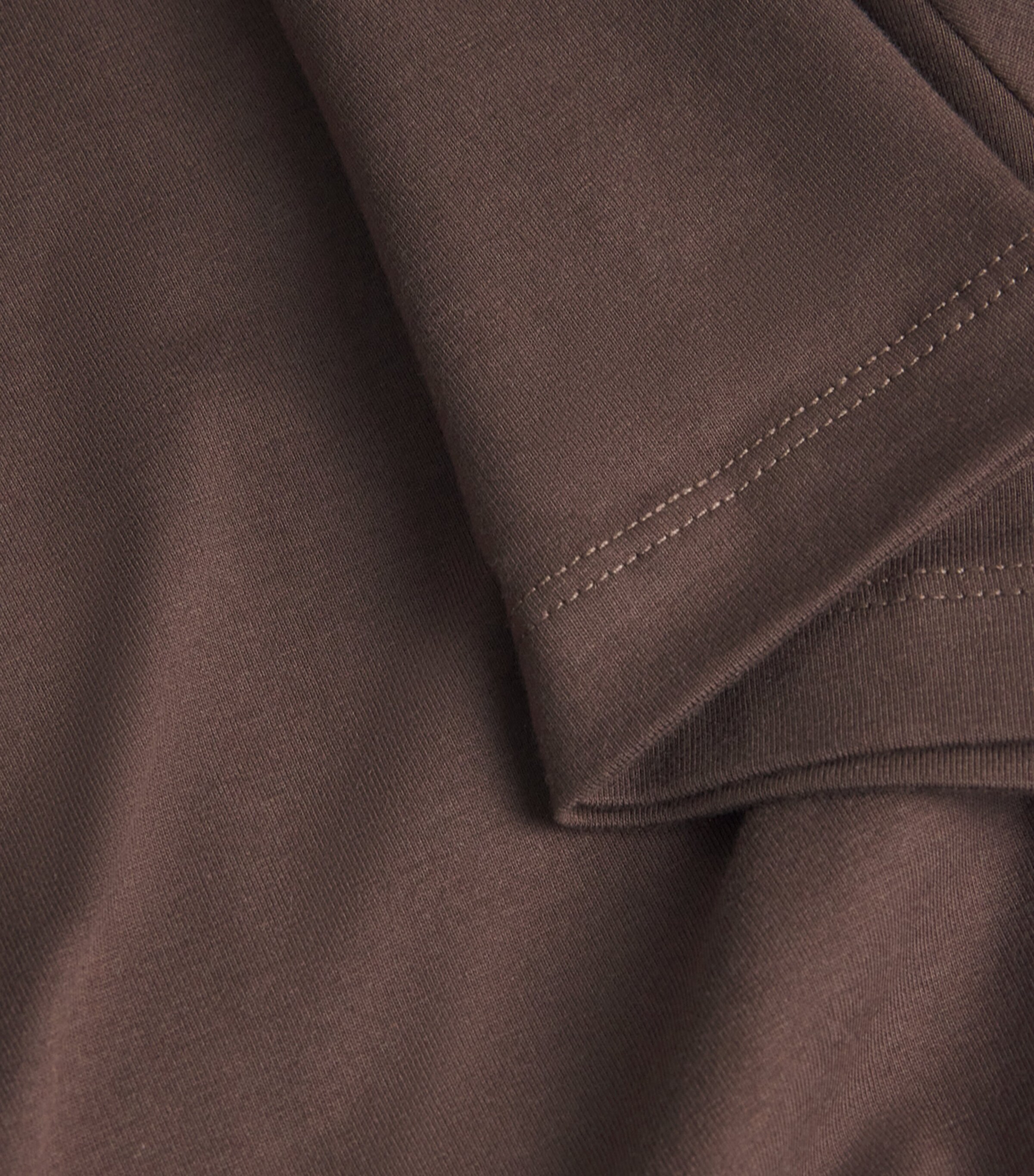 Luxe Performance T-Shirt 1VC - COFFEE BEAN Image 5