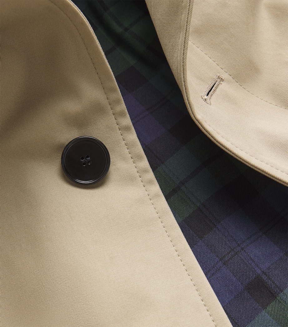 Cotton Chatsworth Trench Coat DARK STONE Image 5