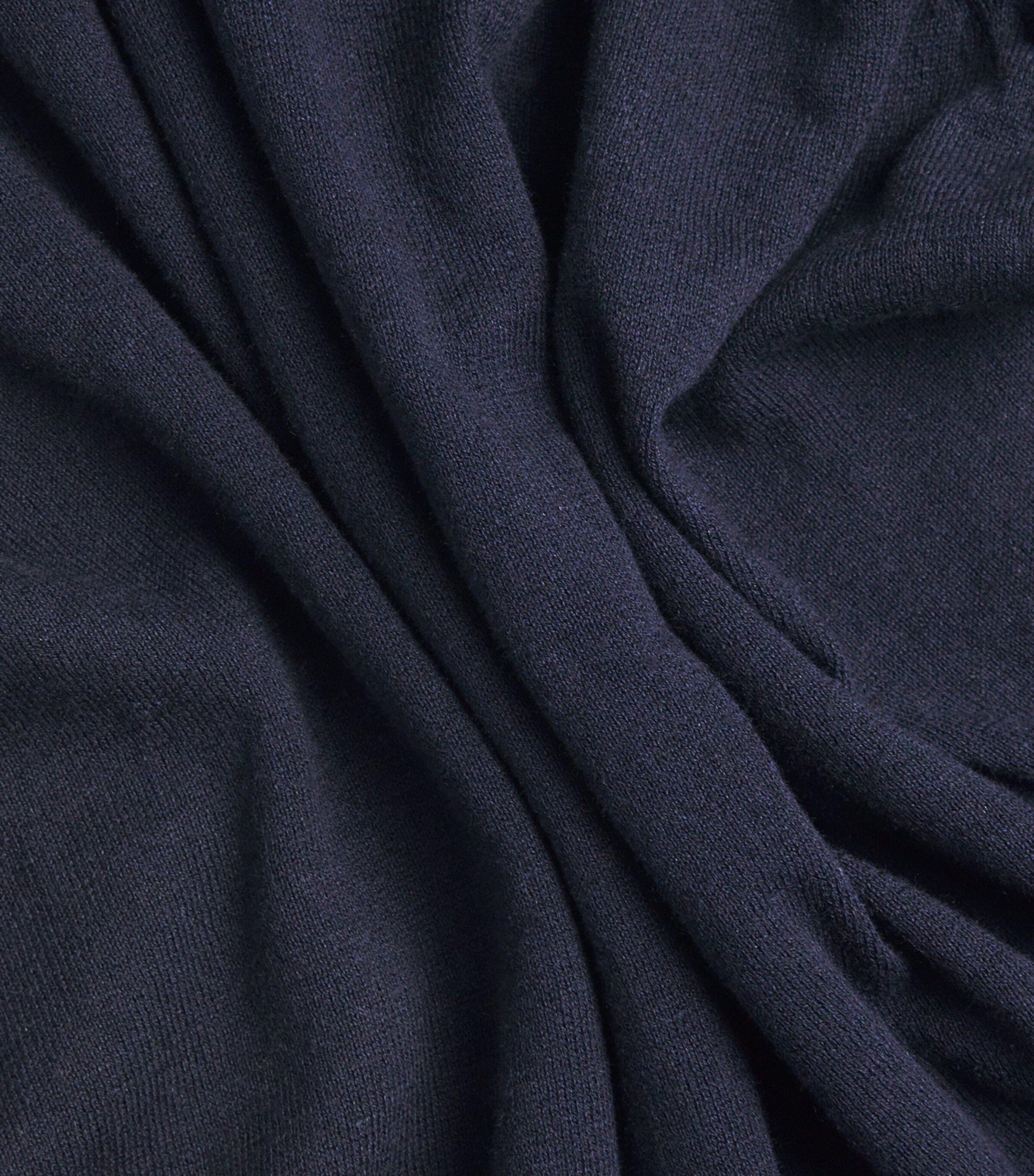 NN07 Mens Cotton-Linen Ryan Polo Shirt Navy Blue Image 6