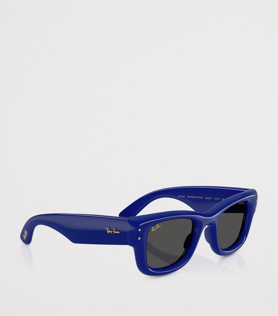 Nylon Puffer Square Wayfarer Sunglasses 683387 Image 6