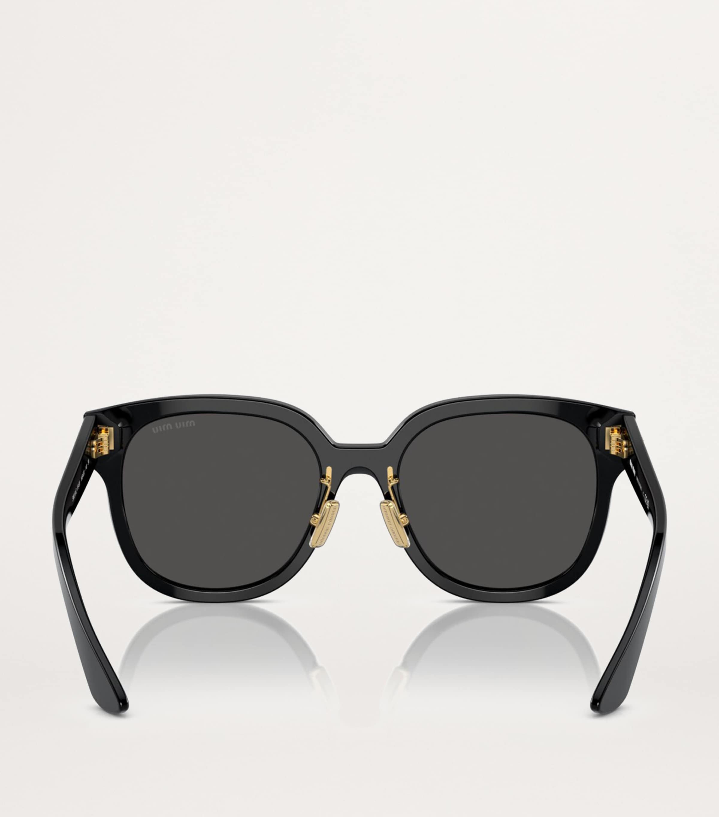 Acetate Round Sunglasses 1AB5S0 Image 3
