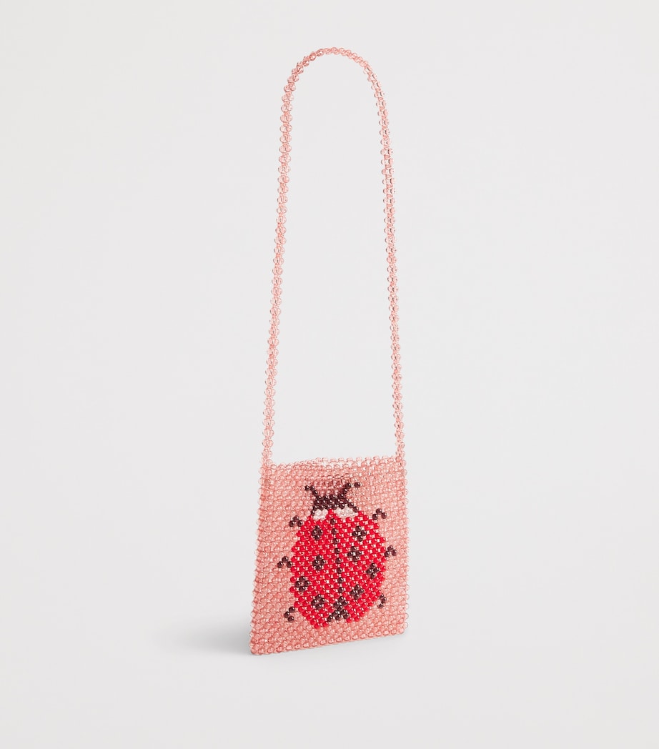 KONGES SLOJD Beaded Ladybug Shoulder Bag Image 2