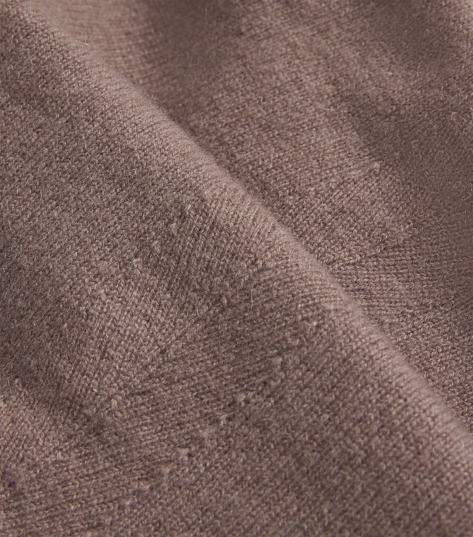 Cashmere Crew-Neck Sweater MUSHROOM Image 5