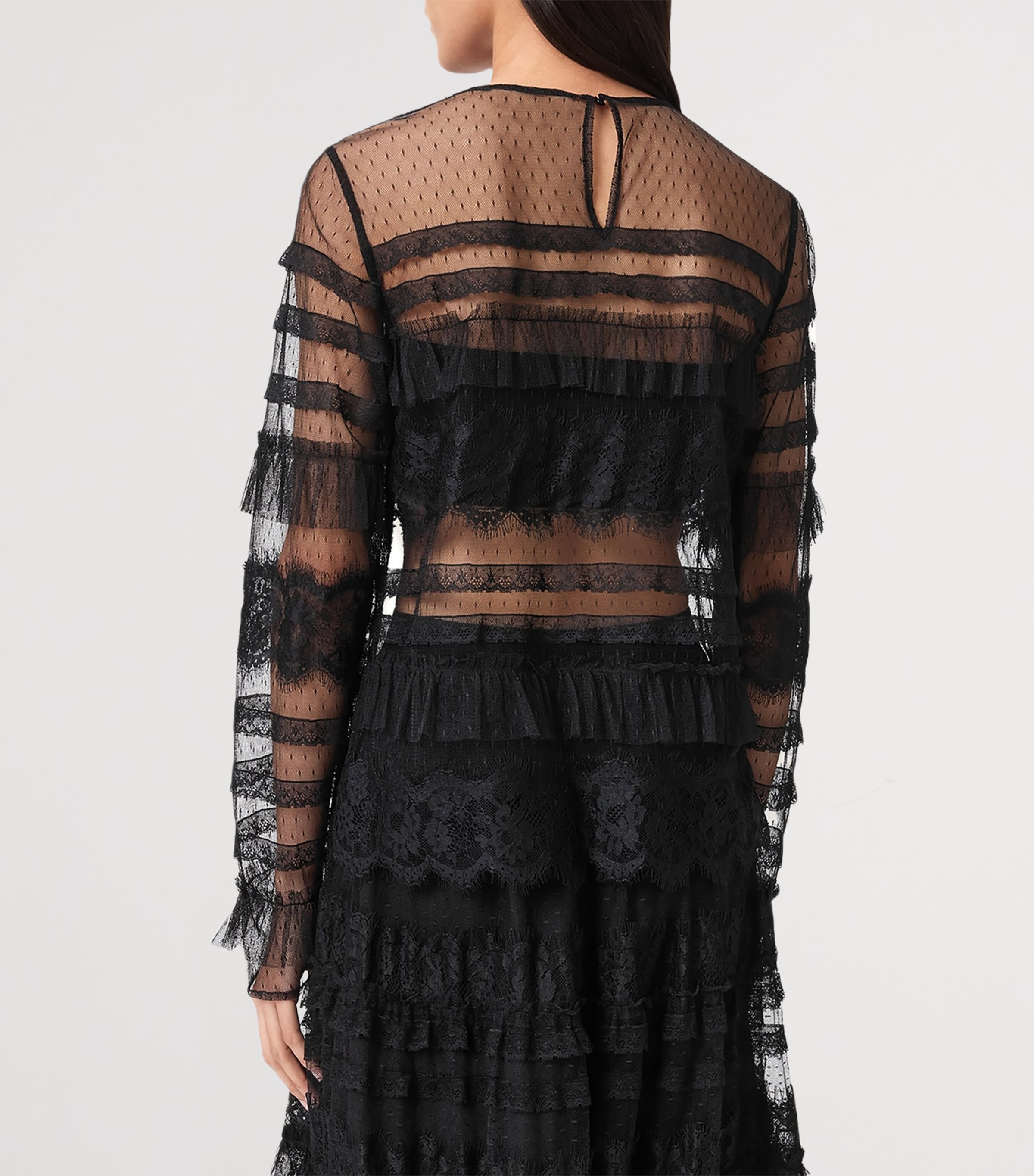 Tulle Arlea Top BLACK Image 6