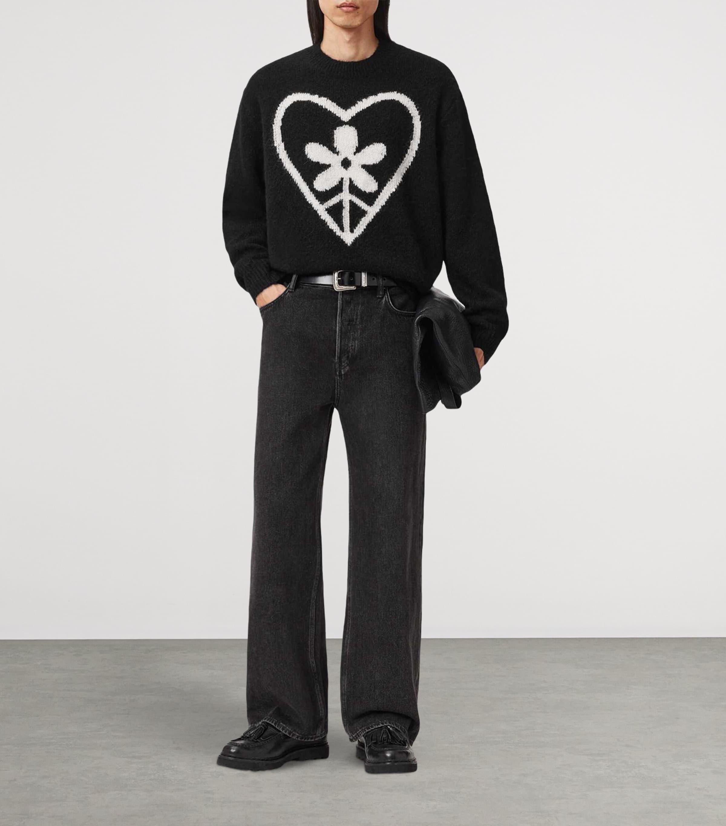 Finden Crew-Neck Sweater BLACK Image 3