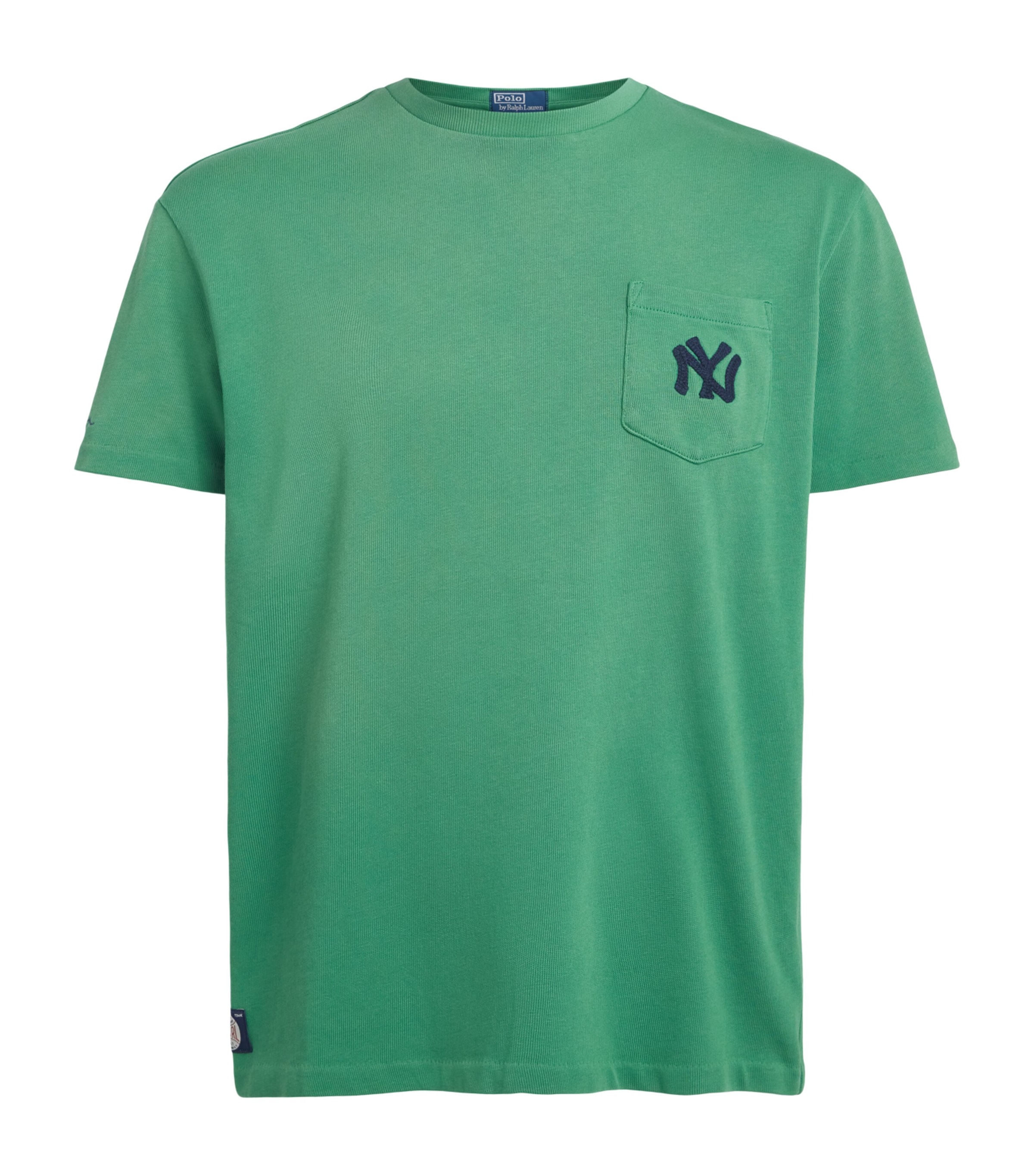 Polo Ralph Lauren Mens Cotton NY Yankees T-Shirt Bay Green Image 1