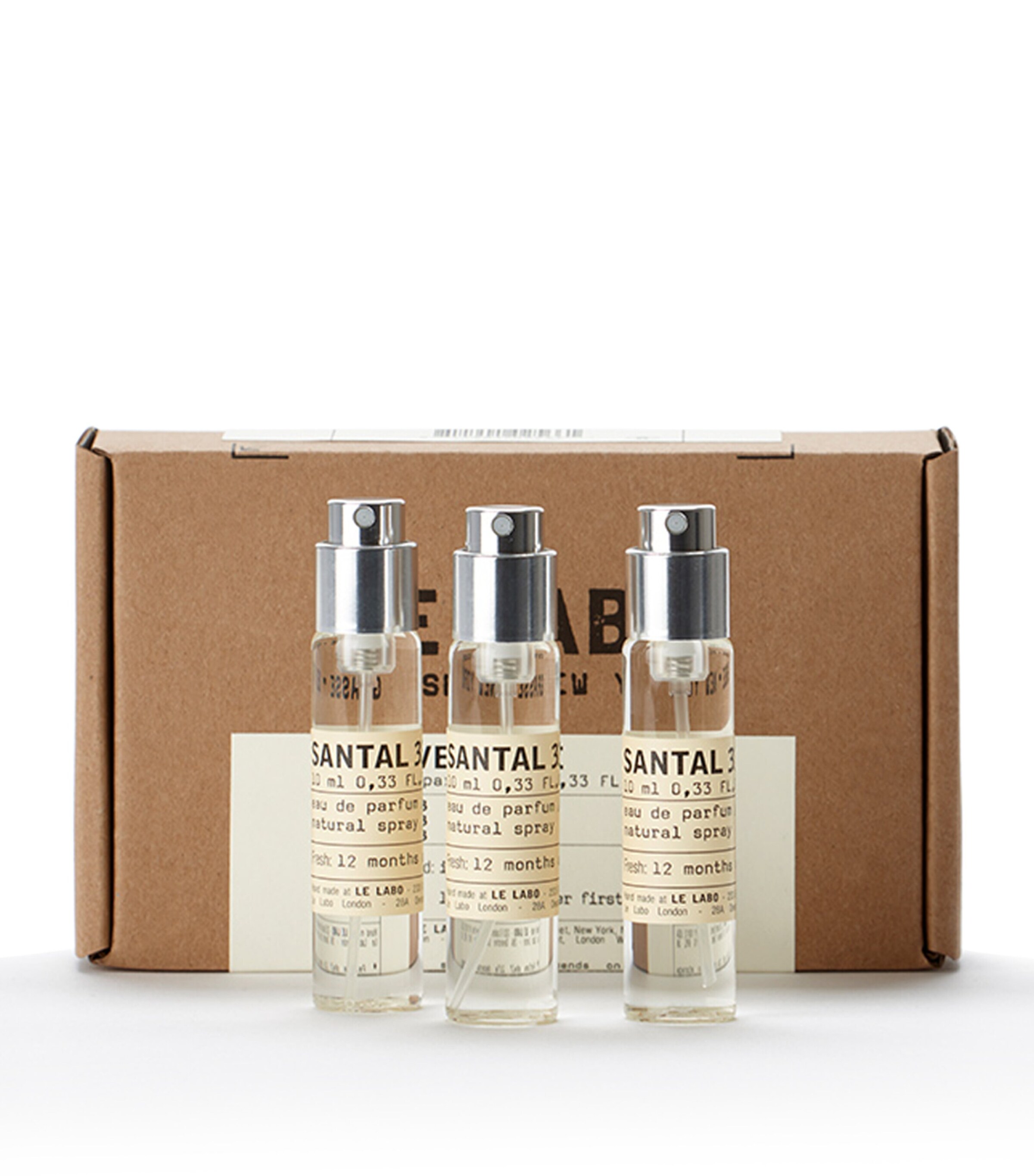 Le Labo Santal 33 Eau de Parfum Travel Tube Refill Kit Harrods ES