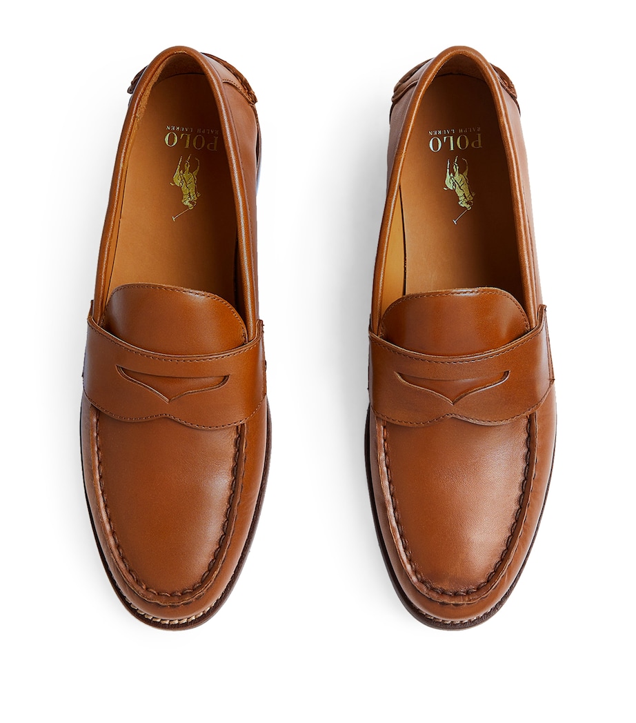 Leather Penny Loafers CLA TAN Image 2