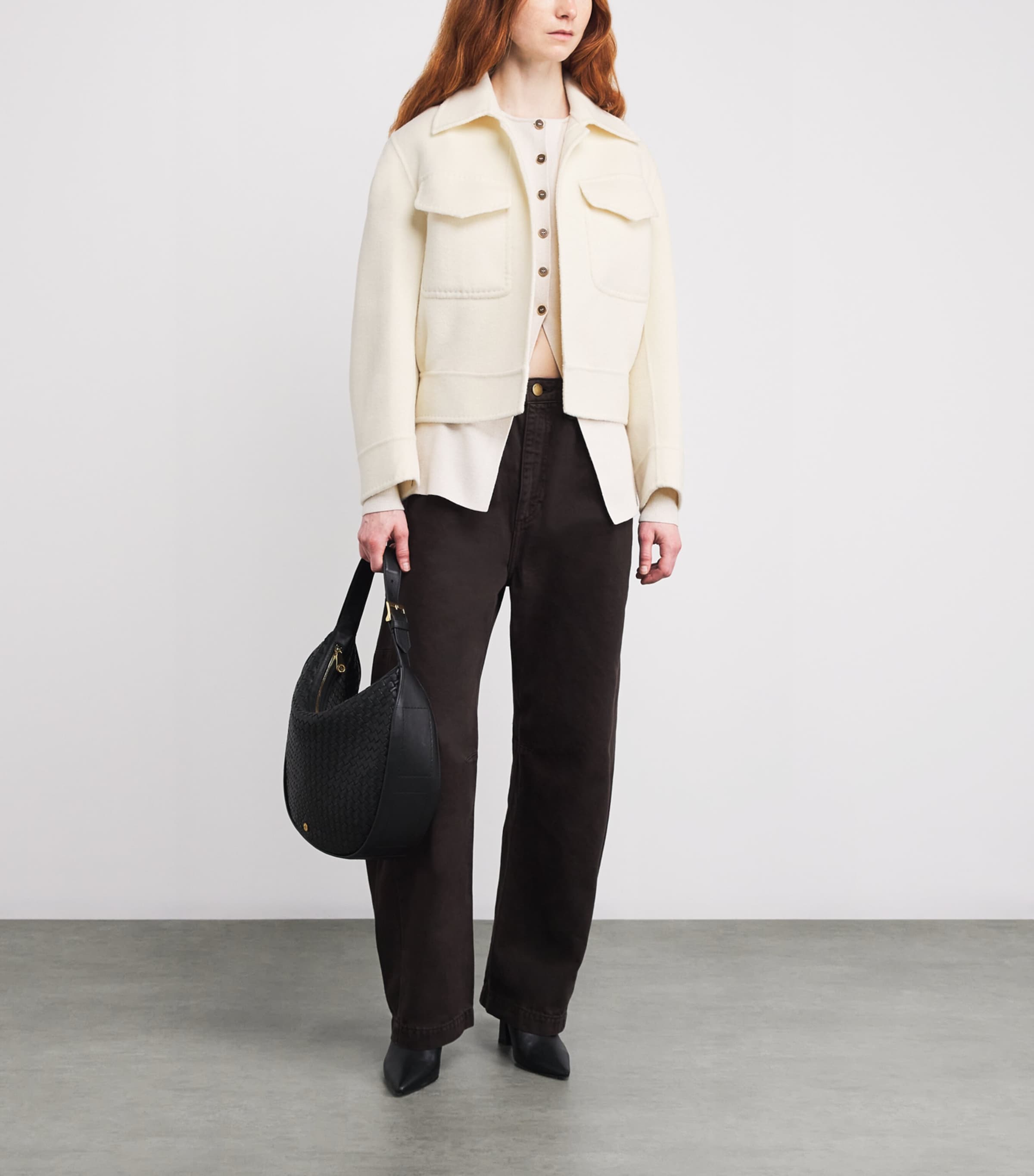 Cashmere Trocadero Jacket PEARL Image 2