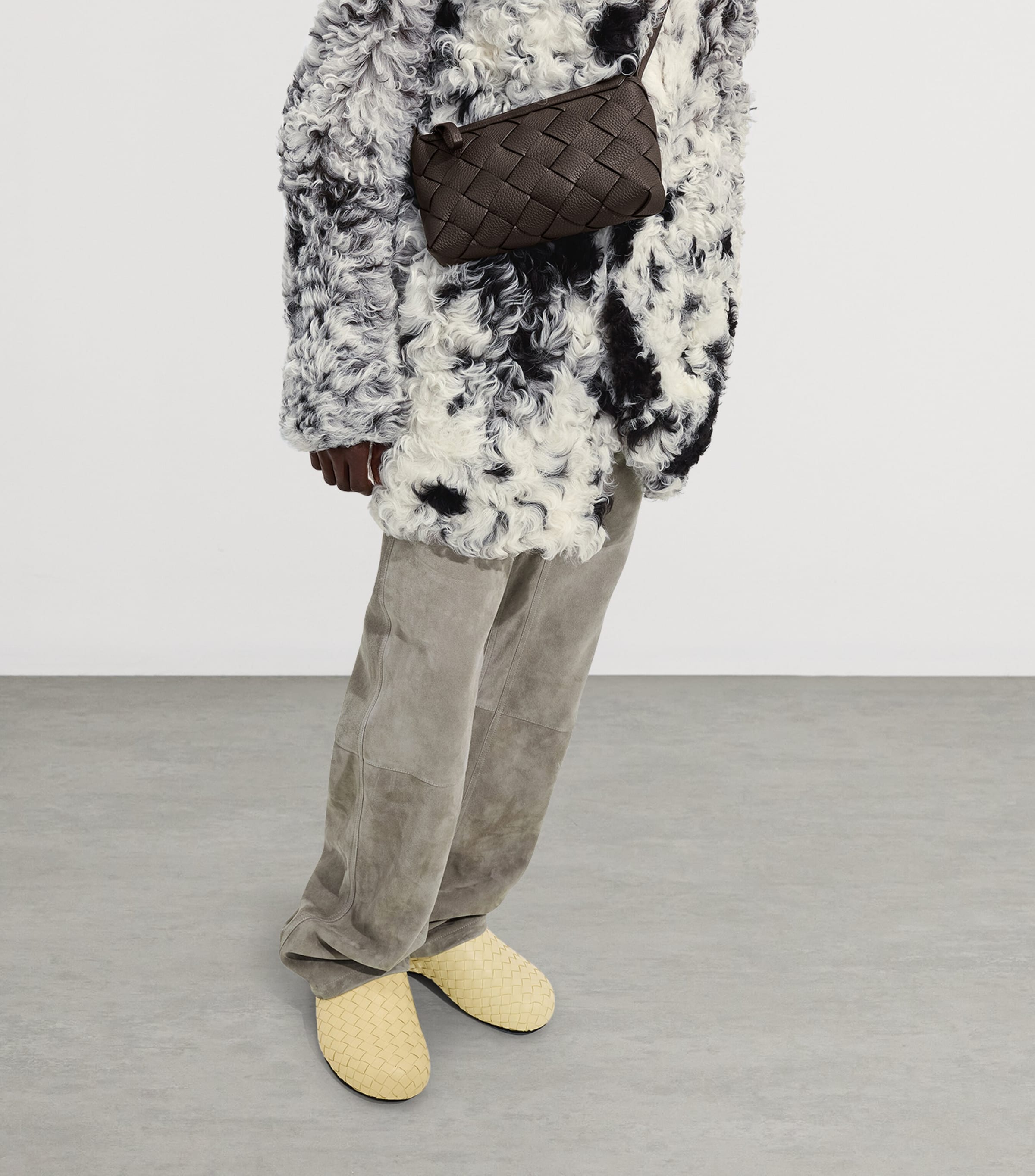Bottega Veneta Leather Diago Cross-Body Bag Image 3