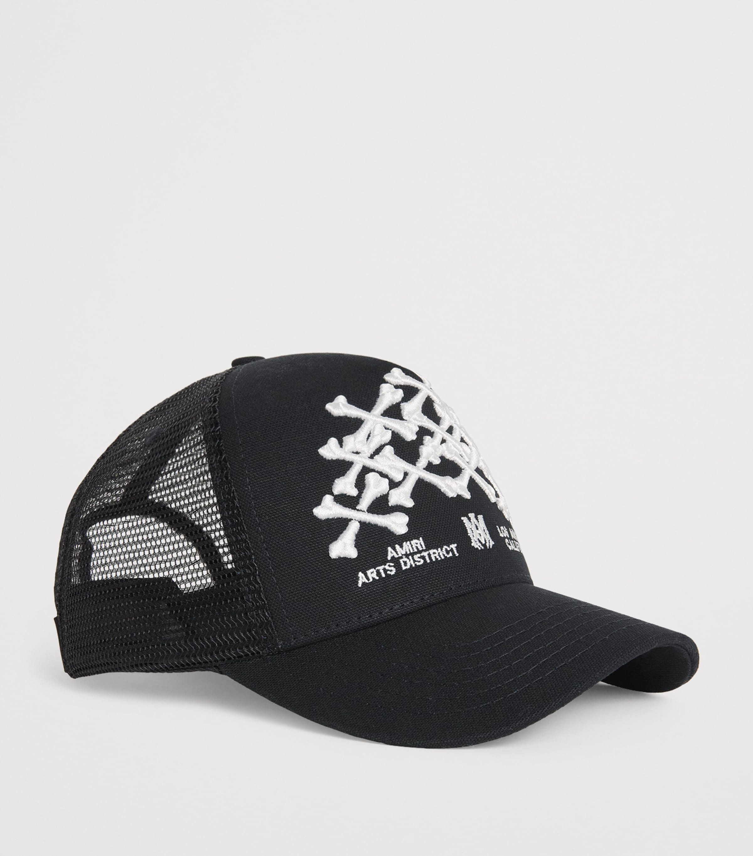 超レア！ 【 AMIRI 】 BONES STACKED TRUCKER CAP Amiri Bones Stacked Trucker Hat | Saks Fifth Avenue