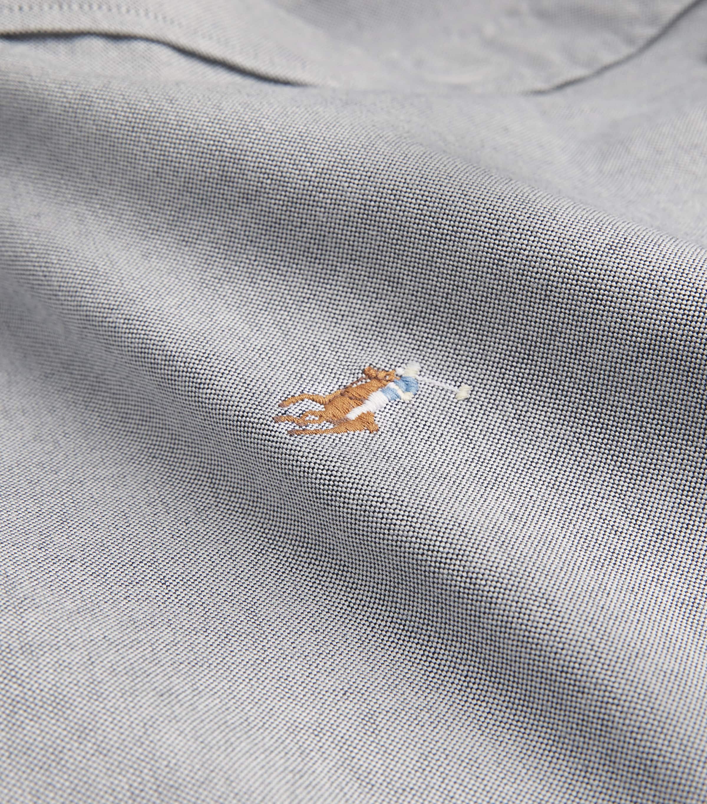 Custom-Fit Oxford Shirt GREY Image 5