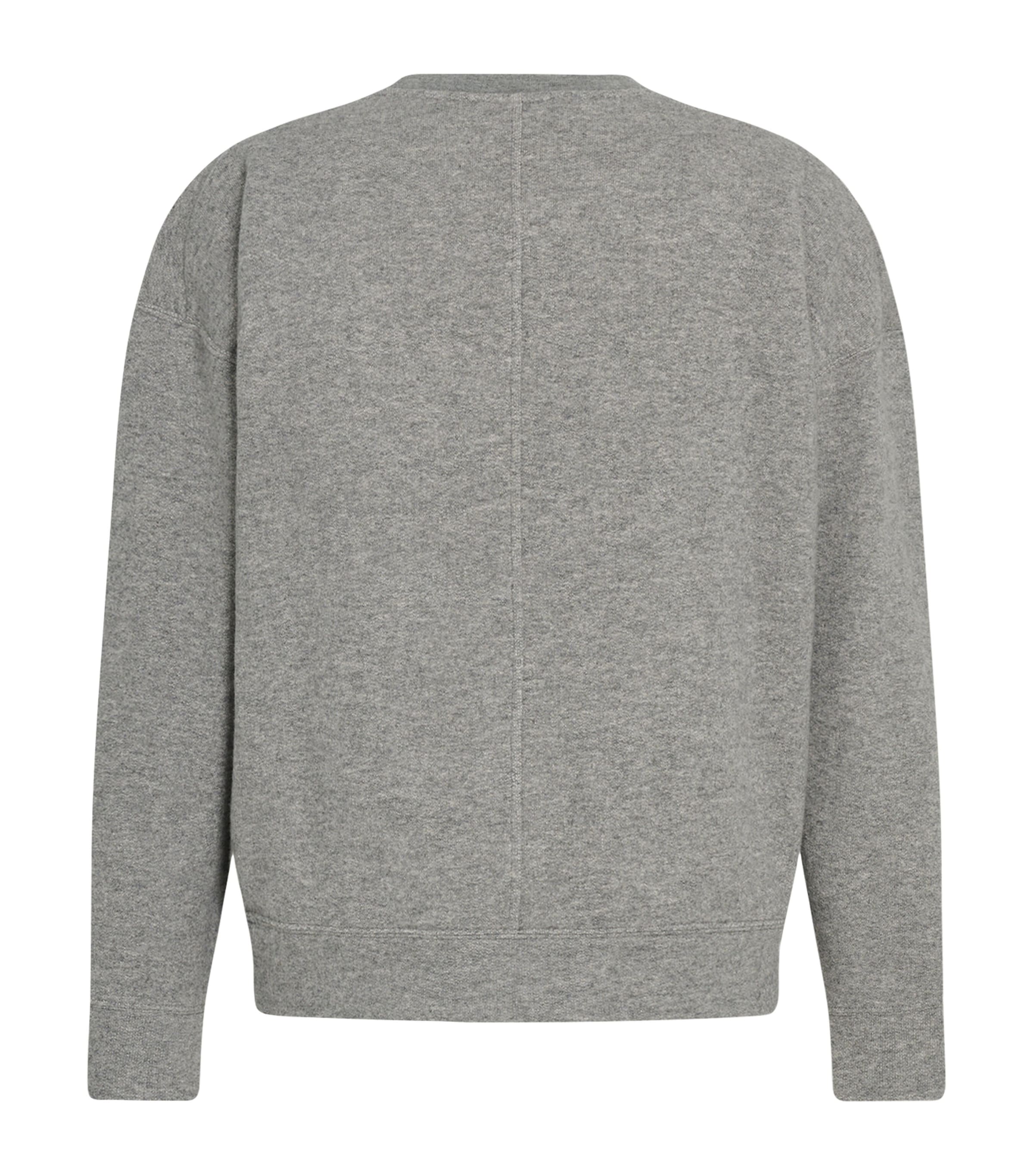 Sedrik Cashmere-Cotton Sweatshirt GREY MELANGE Image 2