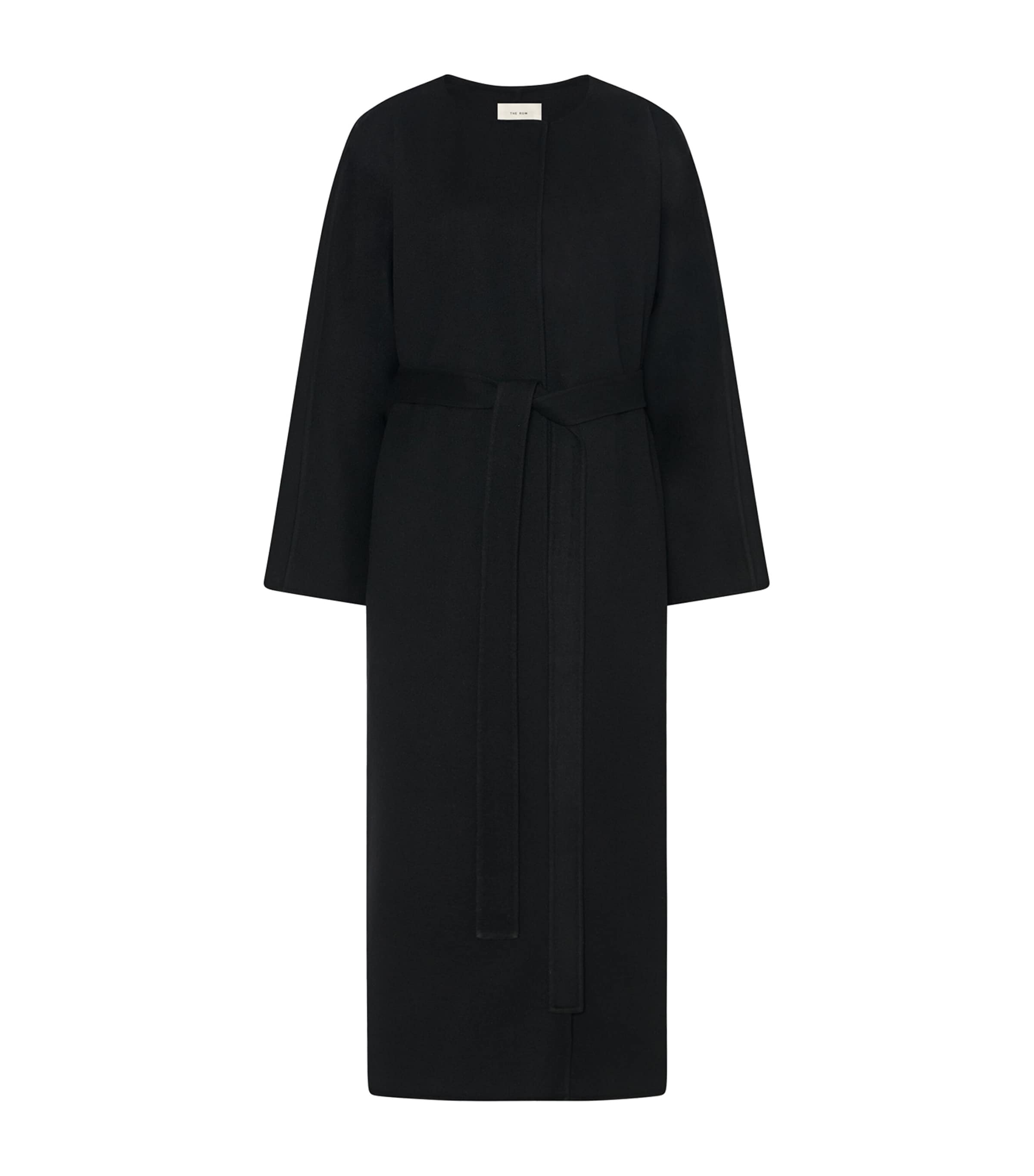 The Row Black Nilsat Cashmere Coat Harrods US the-row-black-nilsat-cashmere-coat-harrods-us