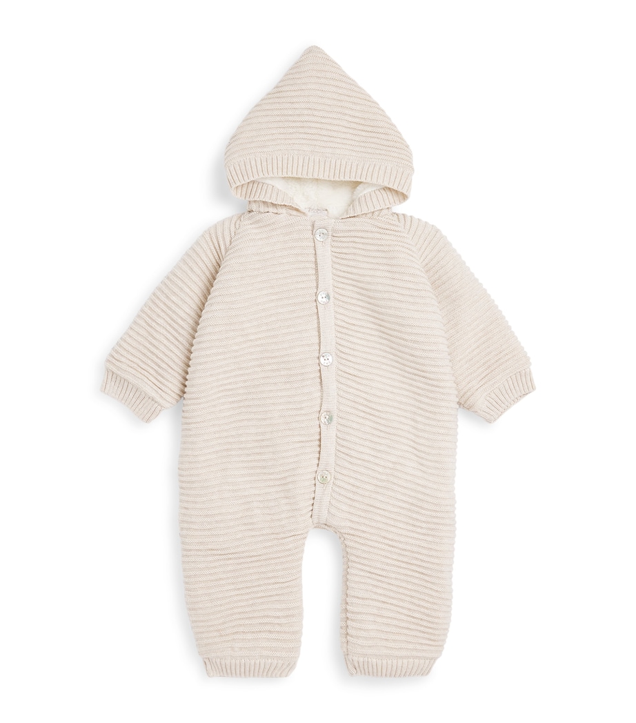 Virgin Wool Snowsuit (1-12 Months) 73 H94 Image 1