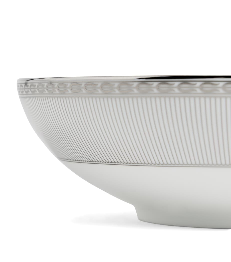 Silver Tonquin Cereal Bowl (18cm) SILVER Image 4